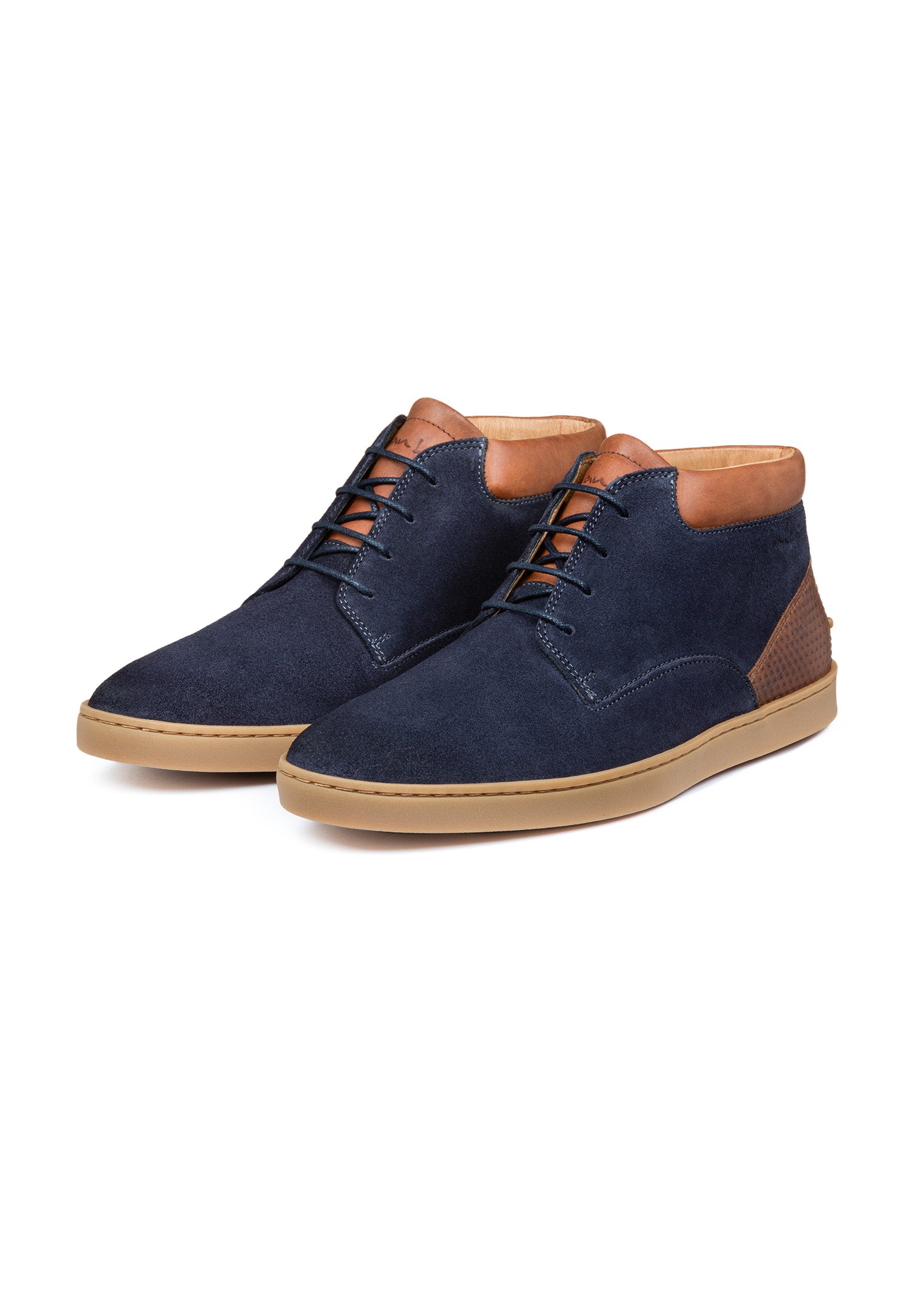 Navy Wildleder Lugano Boot