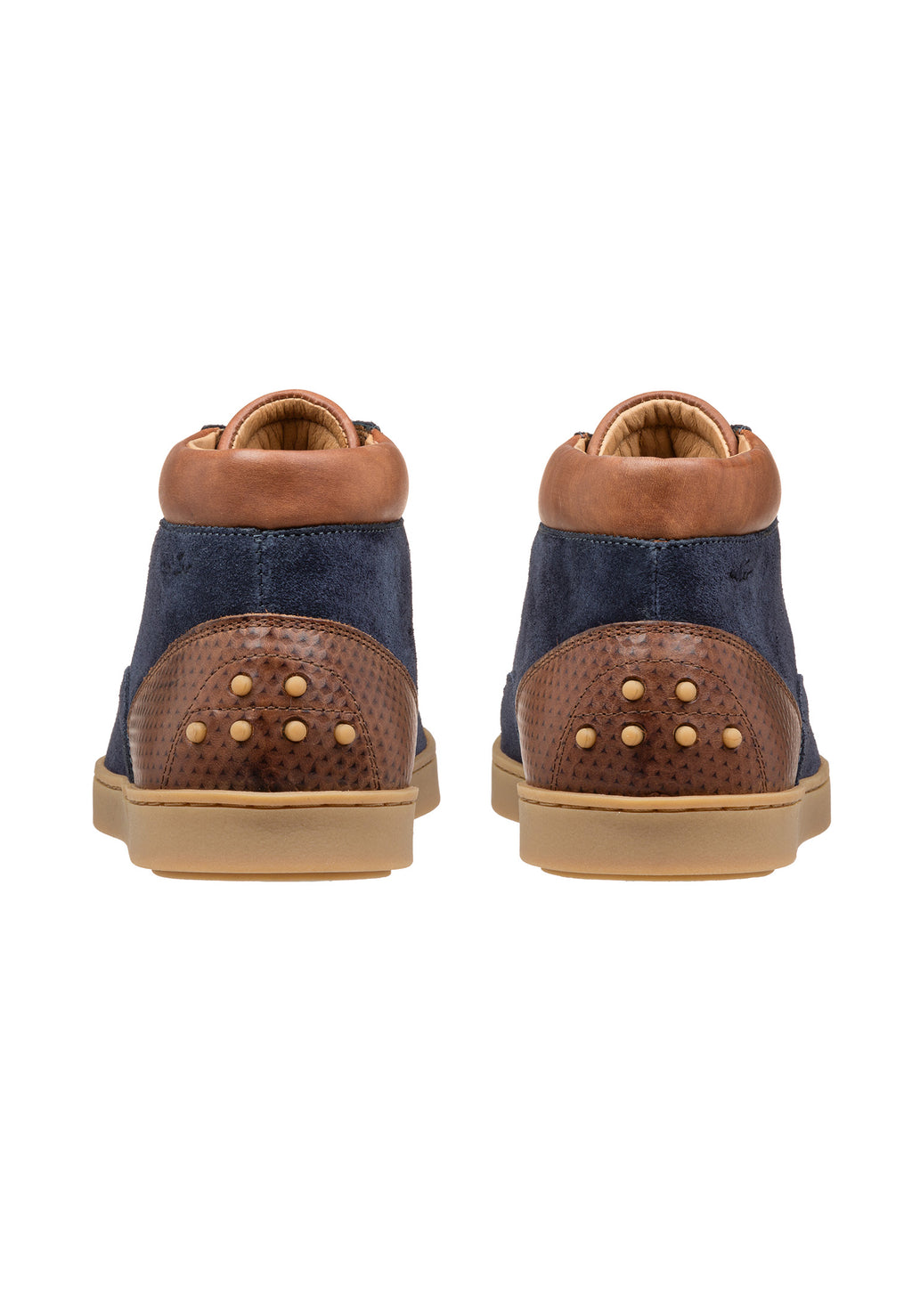 Navy Wildleder Lugano Boot