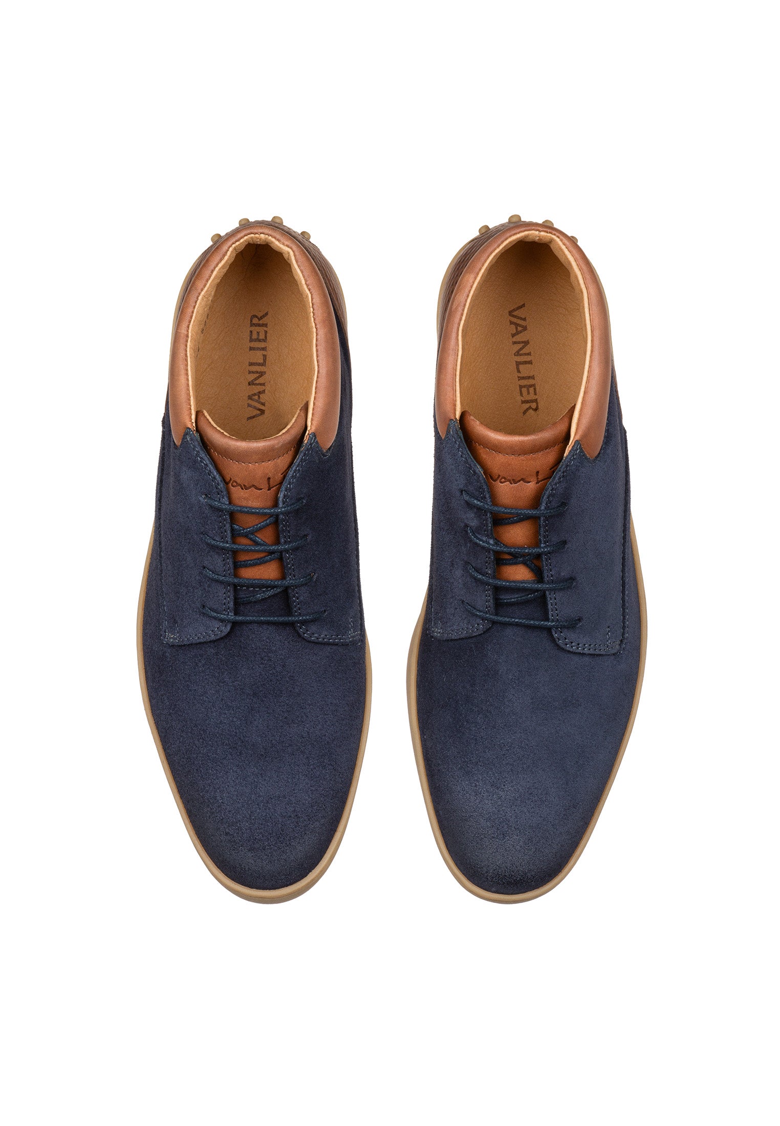Navy Wildleder Lugano Boot