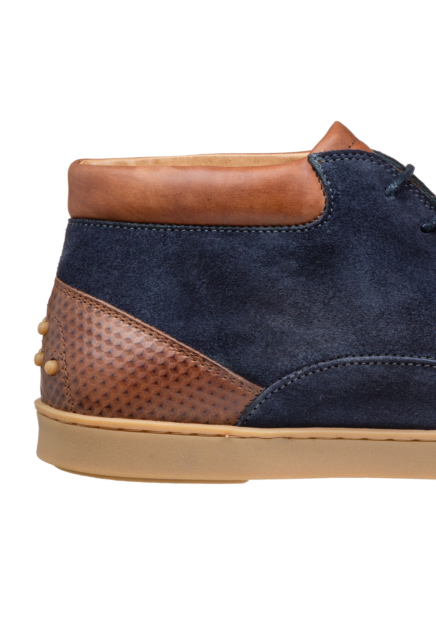 Navy Wildleder Lugano Boot