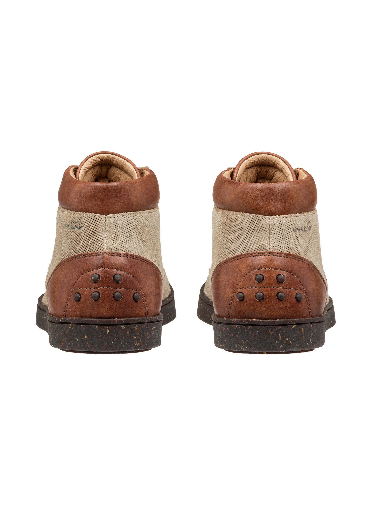 Sandbeige Wildleder Lugano Boot