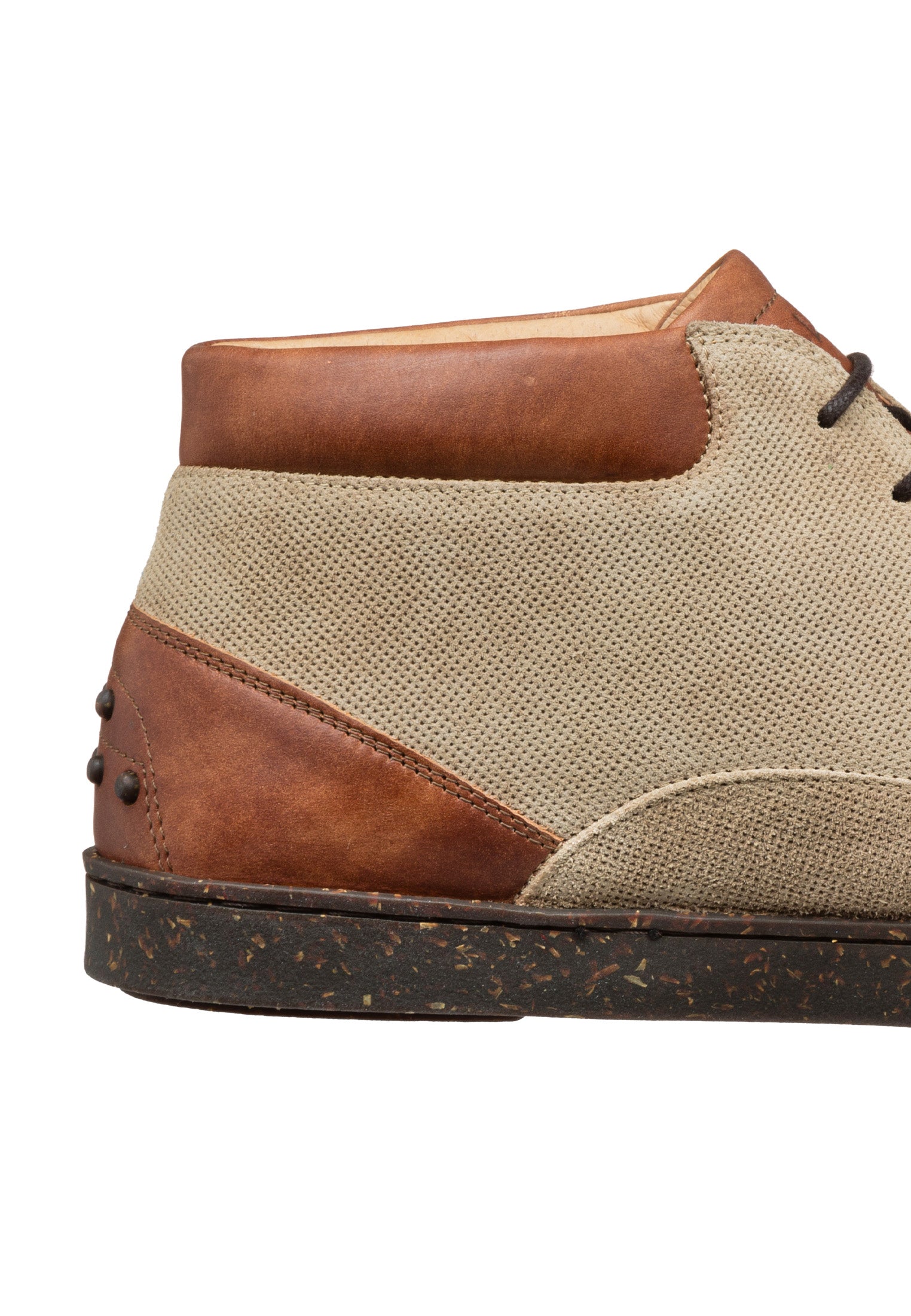 Sandbeige Wildleder Lugano Boot