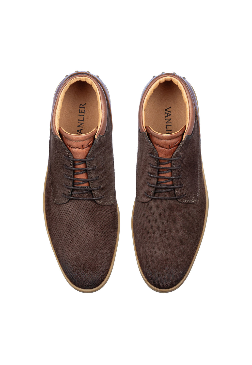 T-moro braune Wildleder Lugano Stiefel