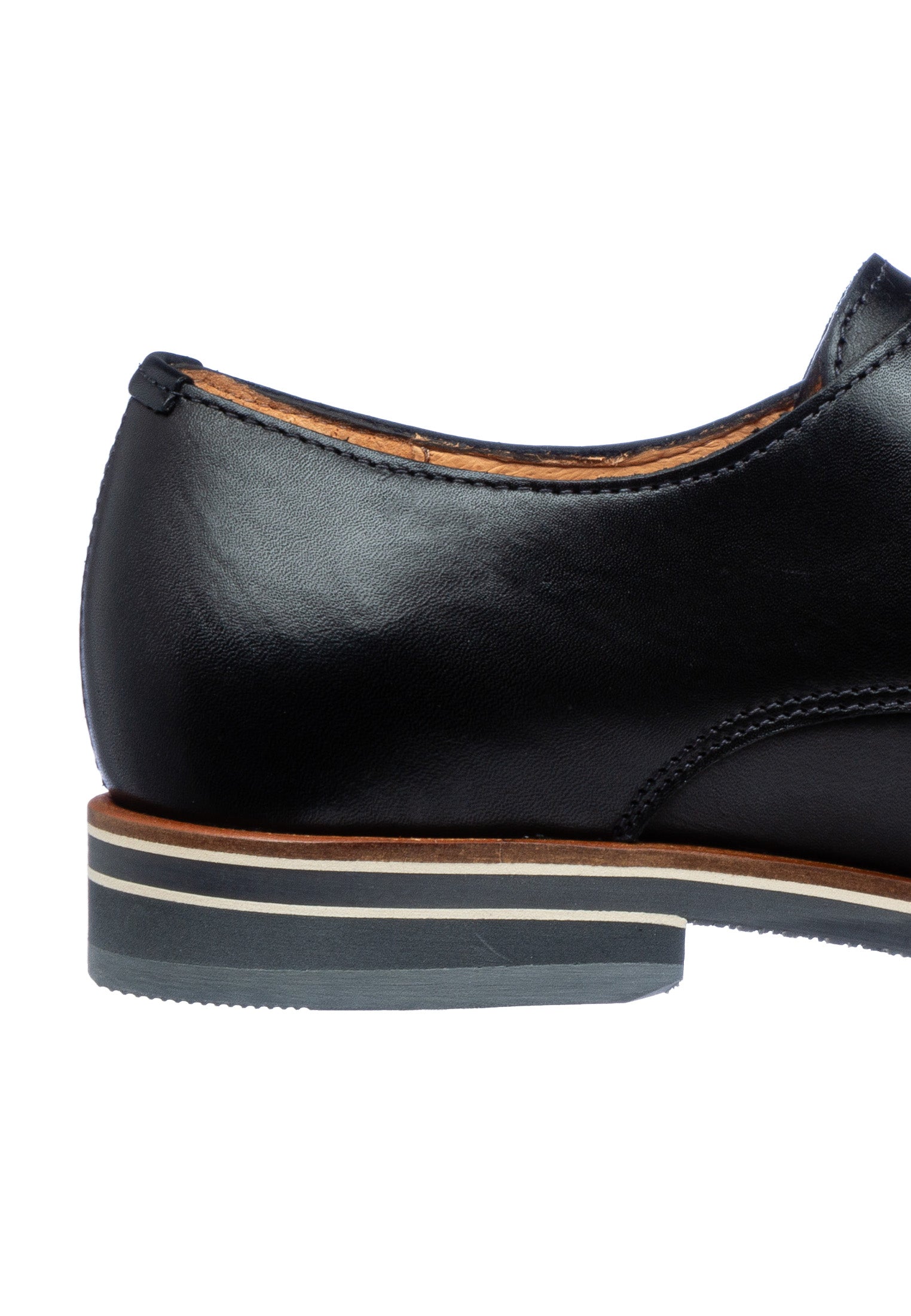 Schwarzer Glattleder Amalfi Schnallenschuh