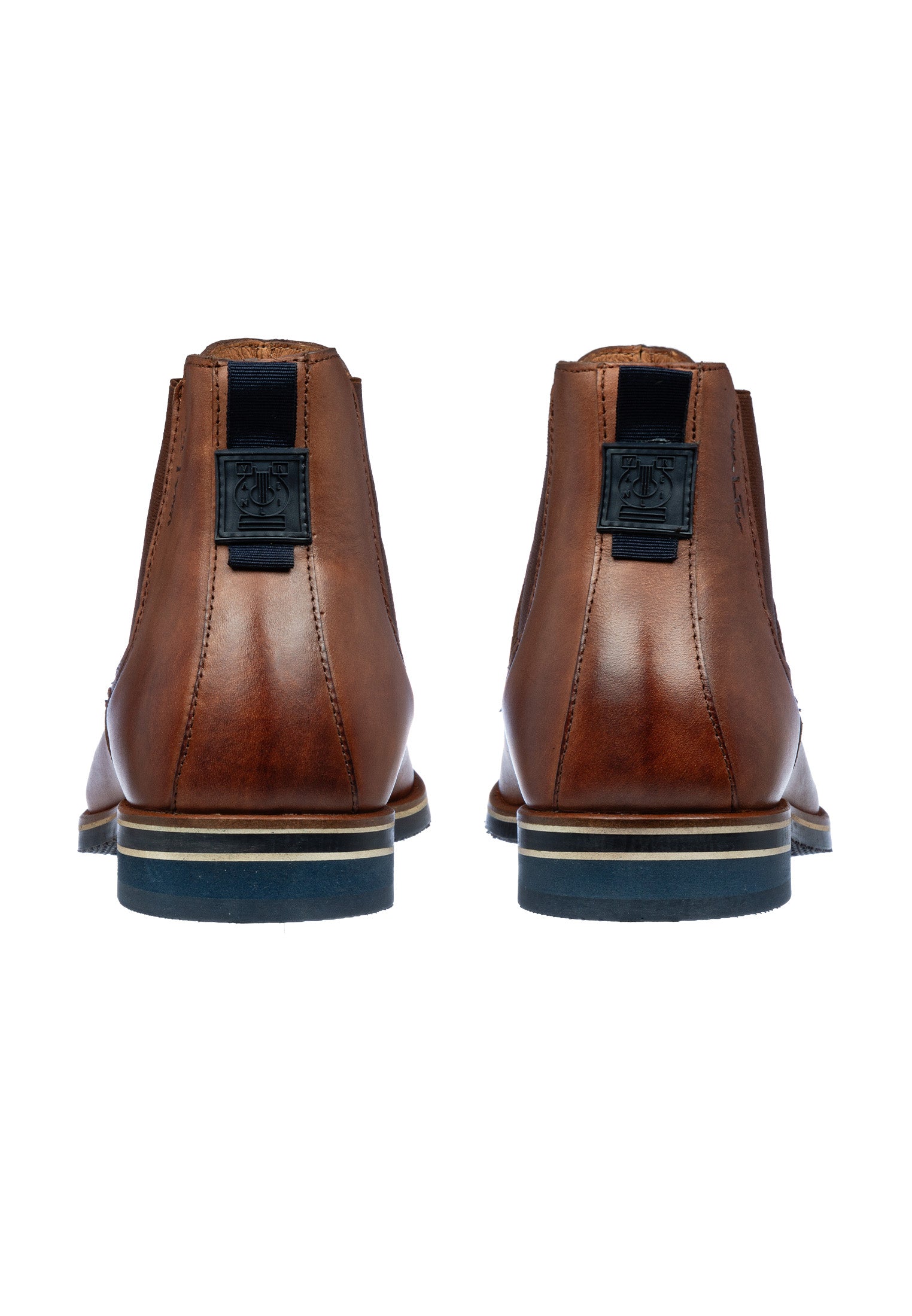 Helles Cognac Glattleder Amalfi Chelsea Boot
