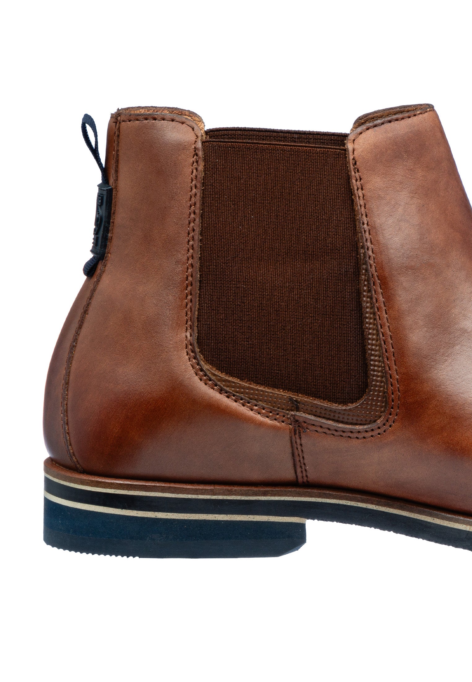 Helles Cognac Glattleder Amalfi Chelsea Boot