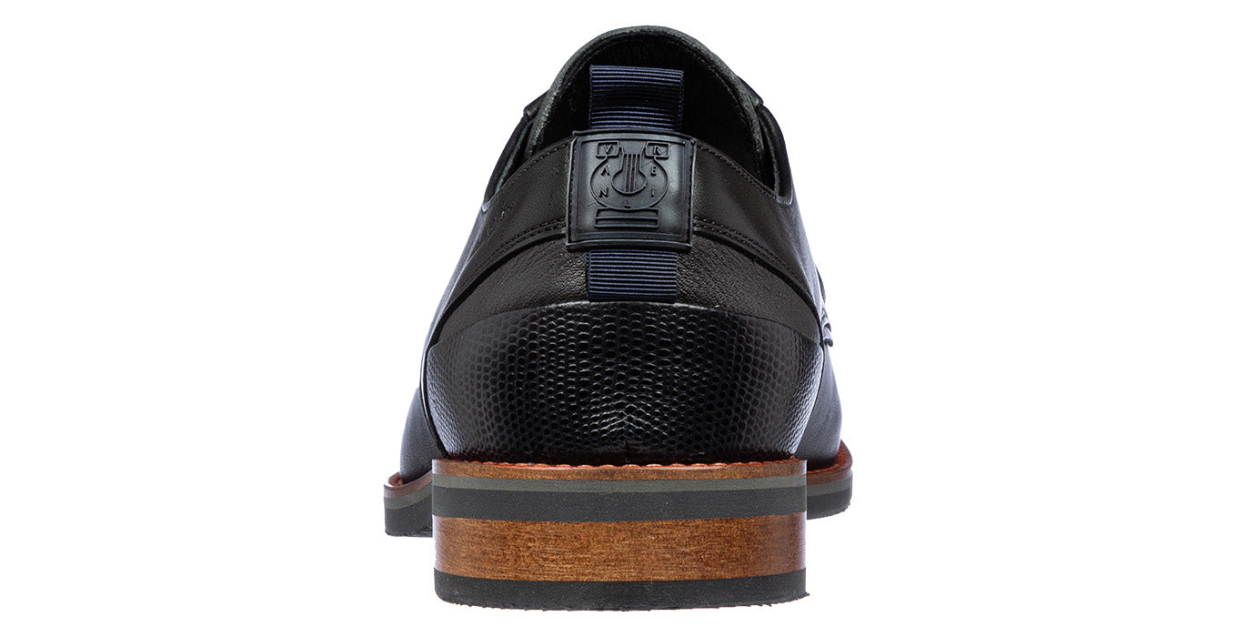 Cognac Glattleder Amalfi Schnürschuh