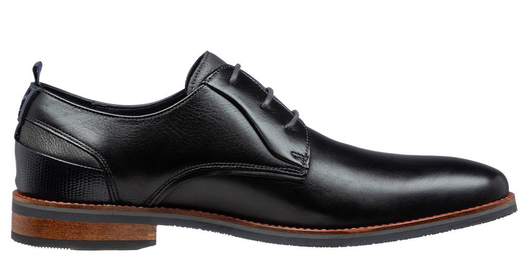 Cognac Glattleder Amalfi Schnürschuh