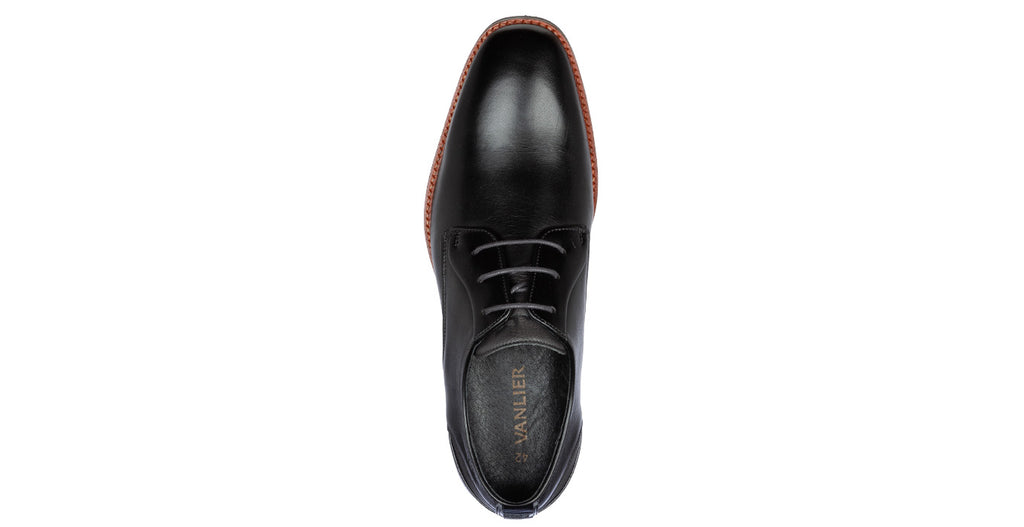 Cognac Glattleder Amalfi Schnürschuh