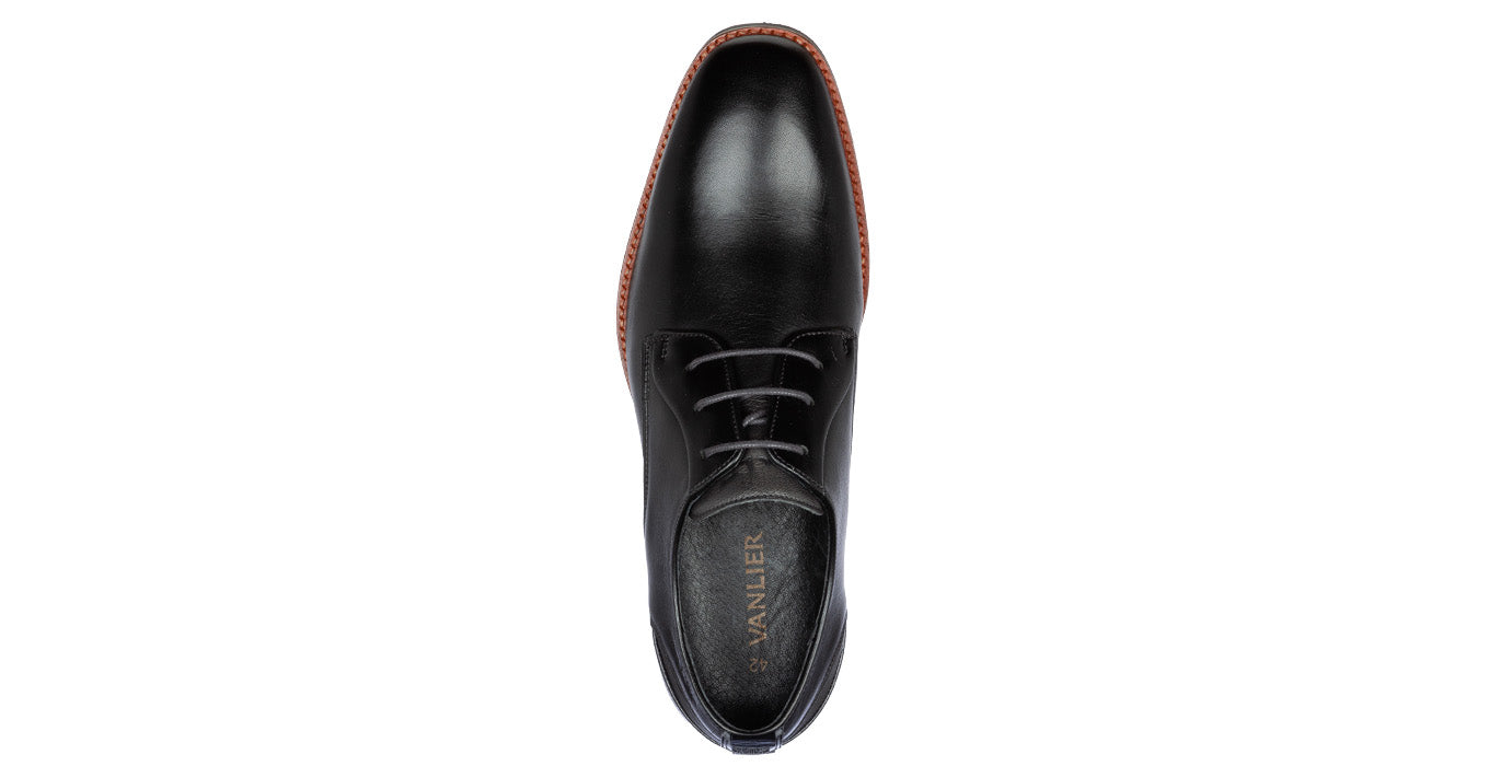 Cognac Glattleder Amalfi Schnürschuh
