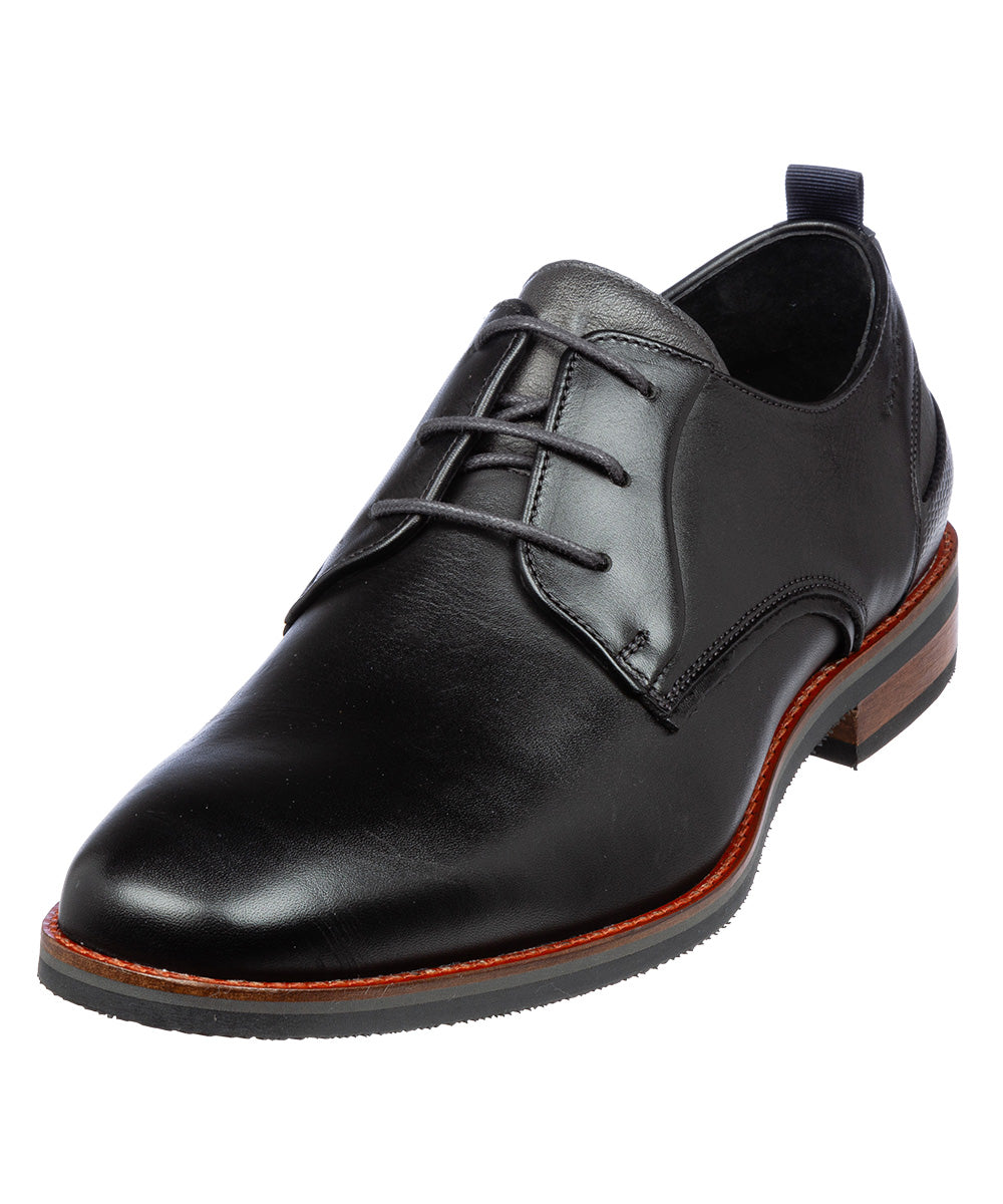 Cognac Glattleder Amalfi Schnürschuh