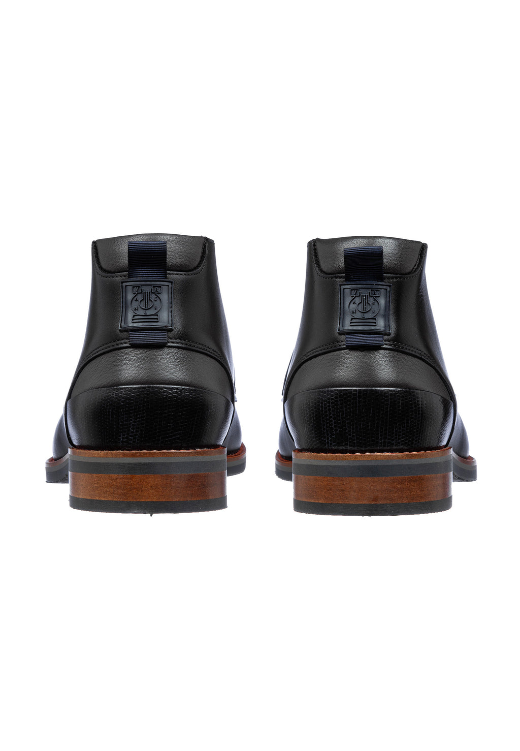 Schwarzer Glattleder Amalfi Schnürschuh