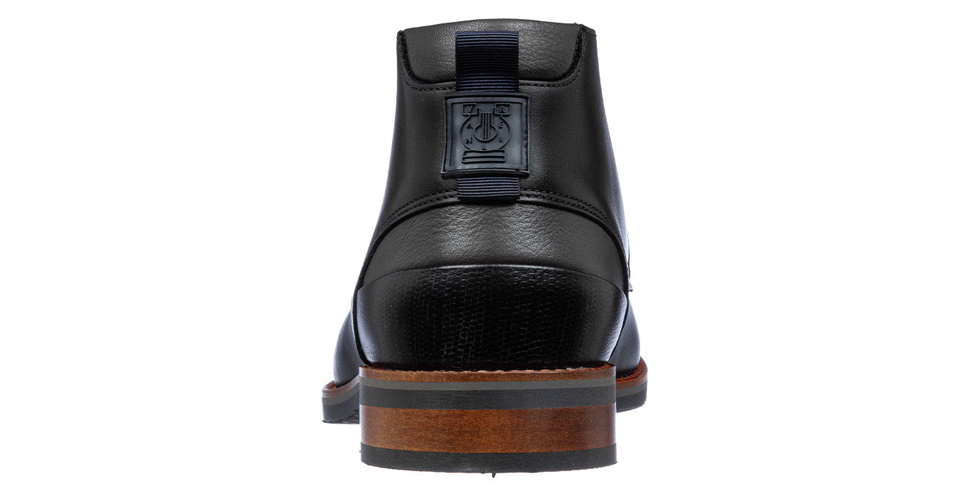 Schwarzer Glattleder Amalfi Schnürschuh