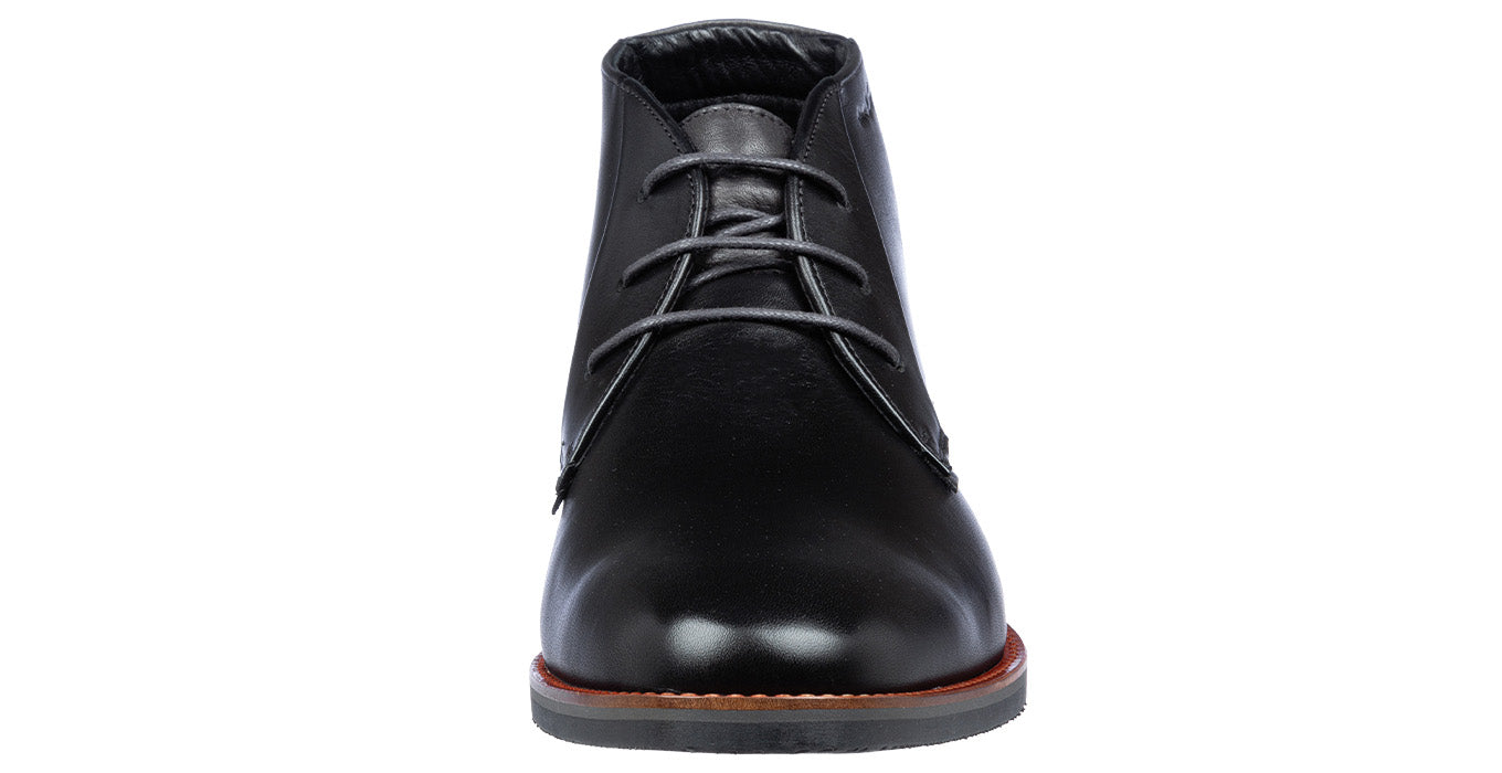 Schwarzer Glattleder Amalfi Schnürschuh