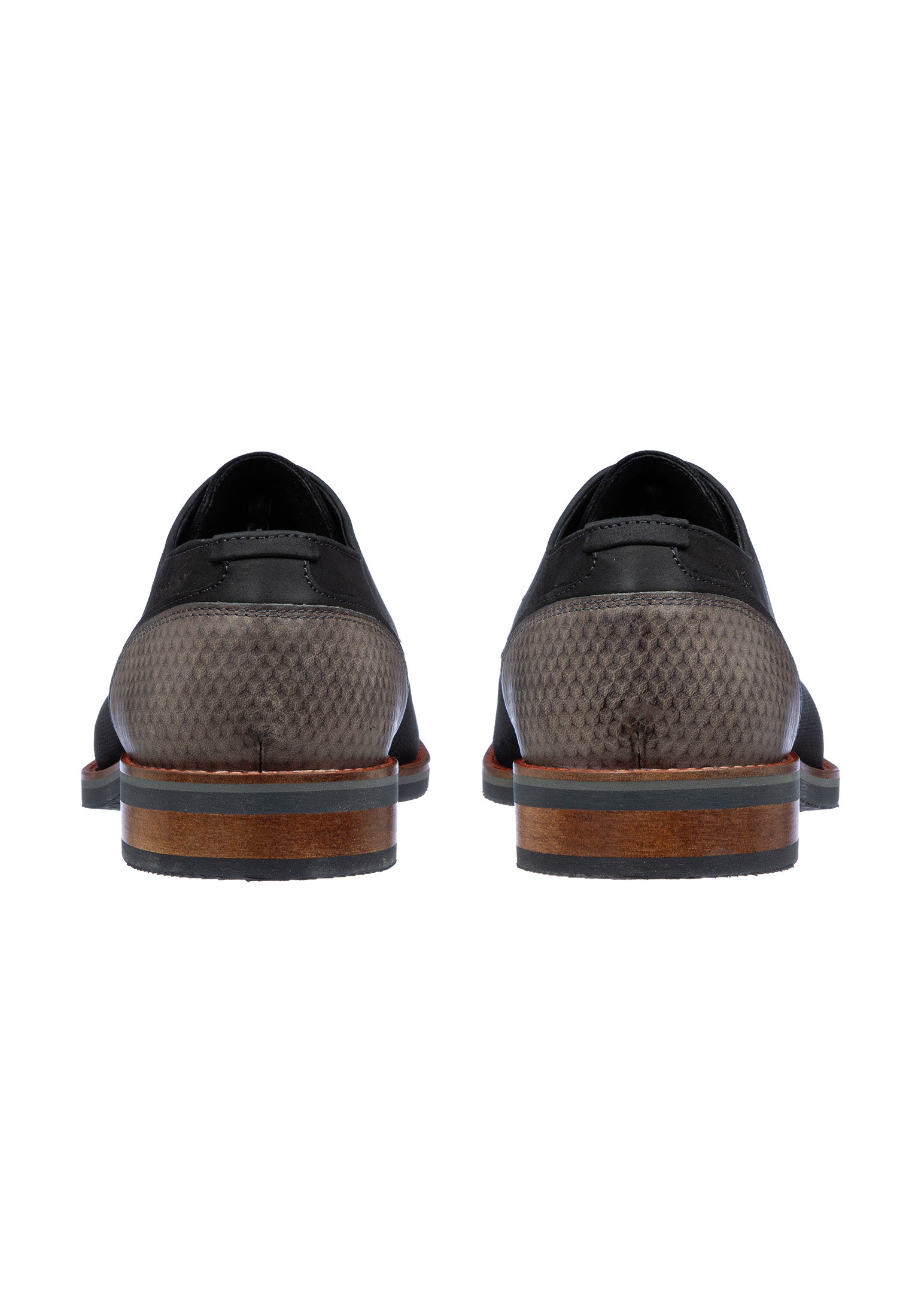 Schwarzer Glattleder Amalfi Schnürschuh