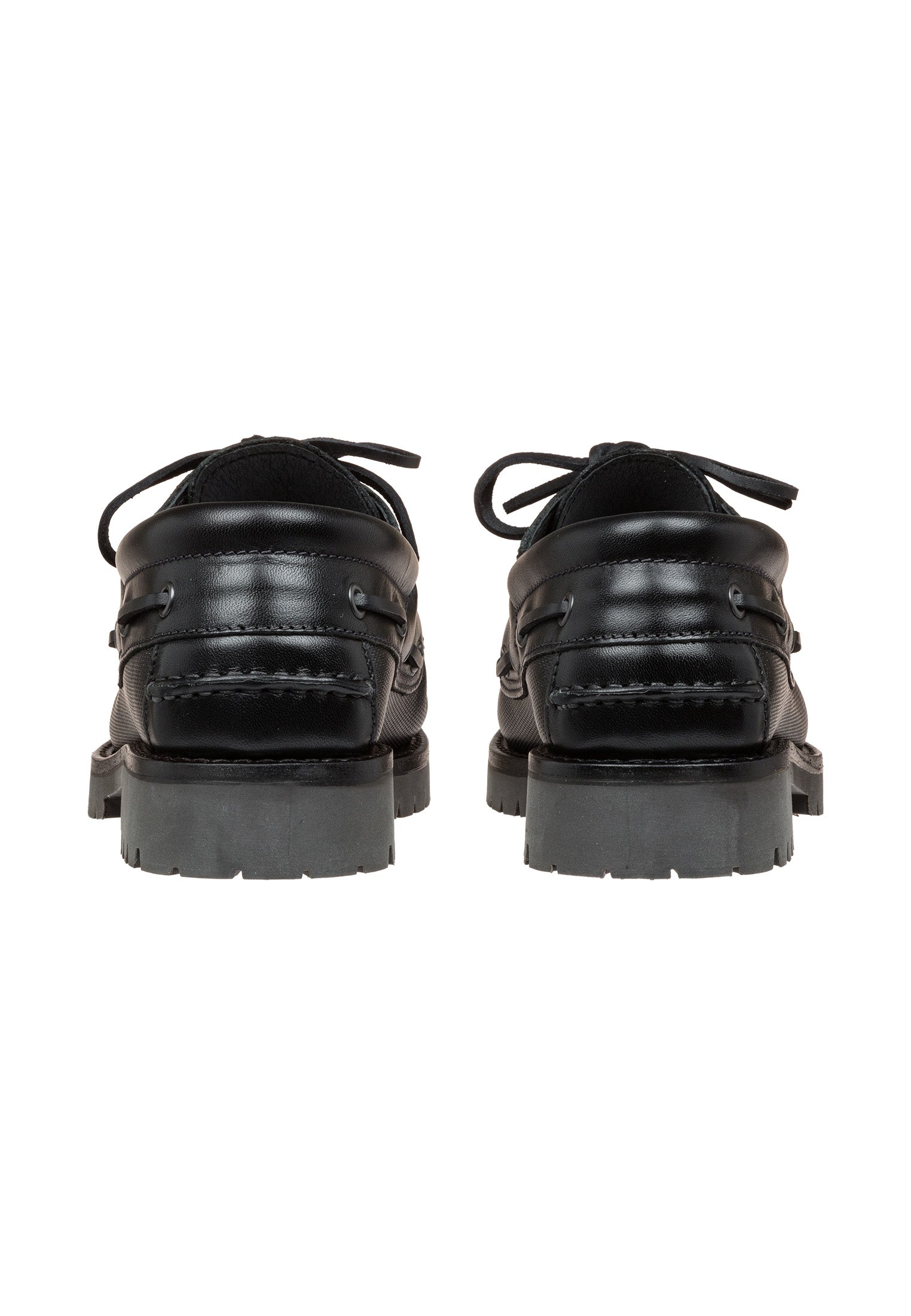 Schwarzer Glattleder Baylands Schnürschuh