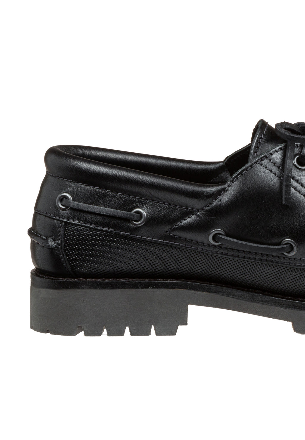 Schwarzer Glattleder Baylands Schnürschuh