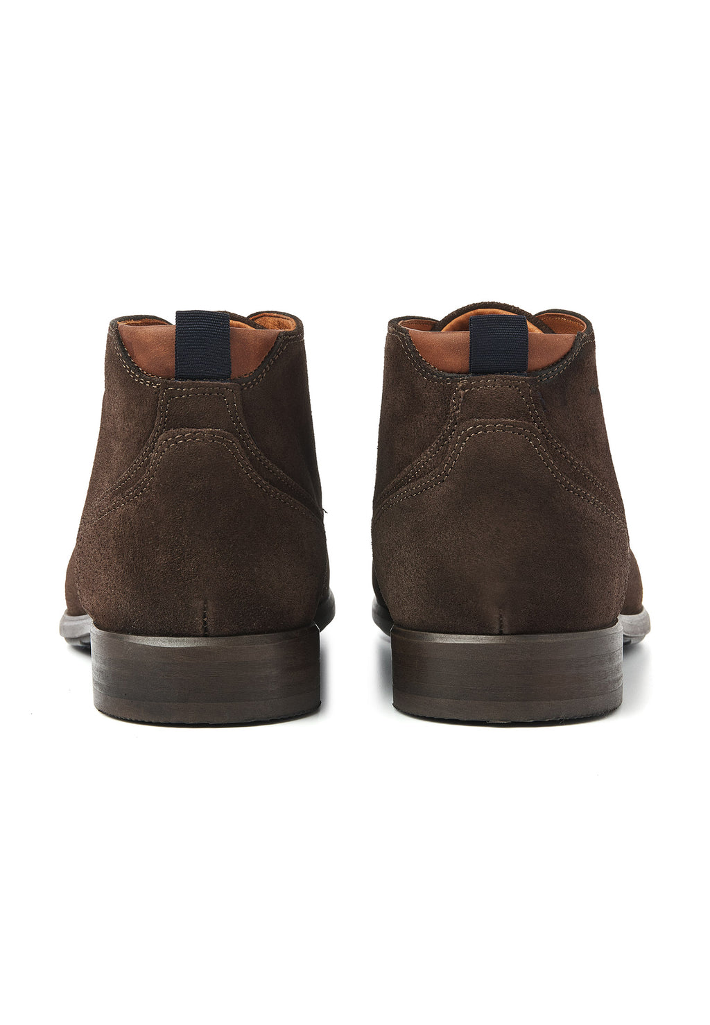 T-moro braune Wildleder Loafer Erasmo halbhoher Schnürschuh