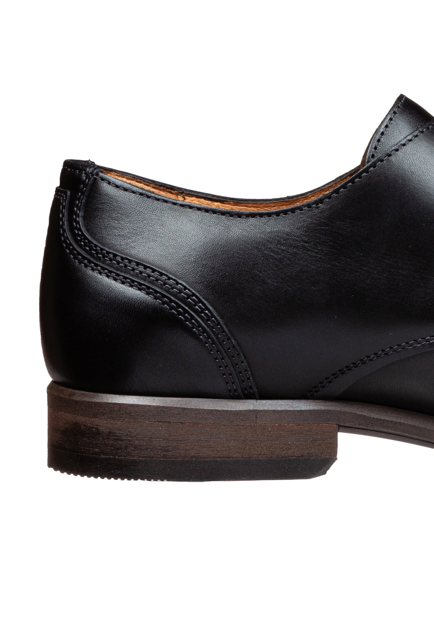 Schwarzer Glattleder Erasmo Schnallenschuh