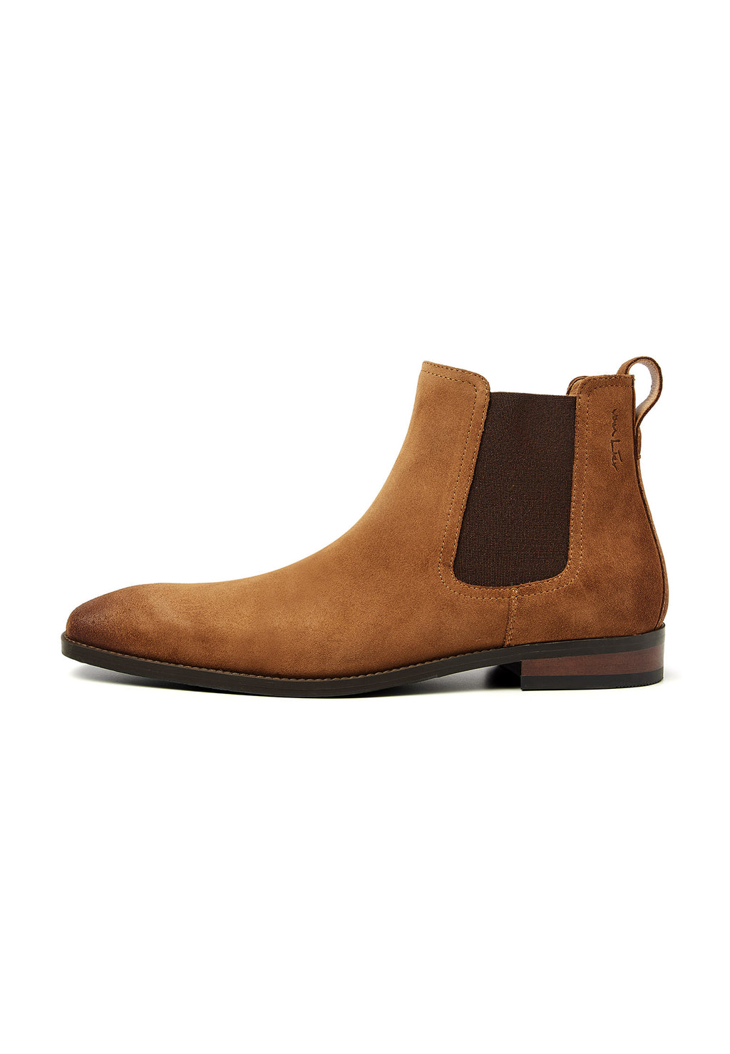 Cognac Wildleder Bregenz Chelsea Boot