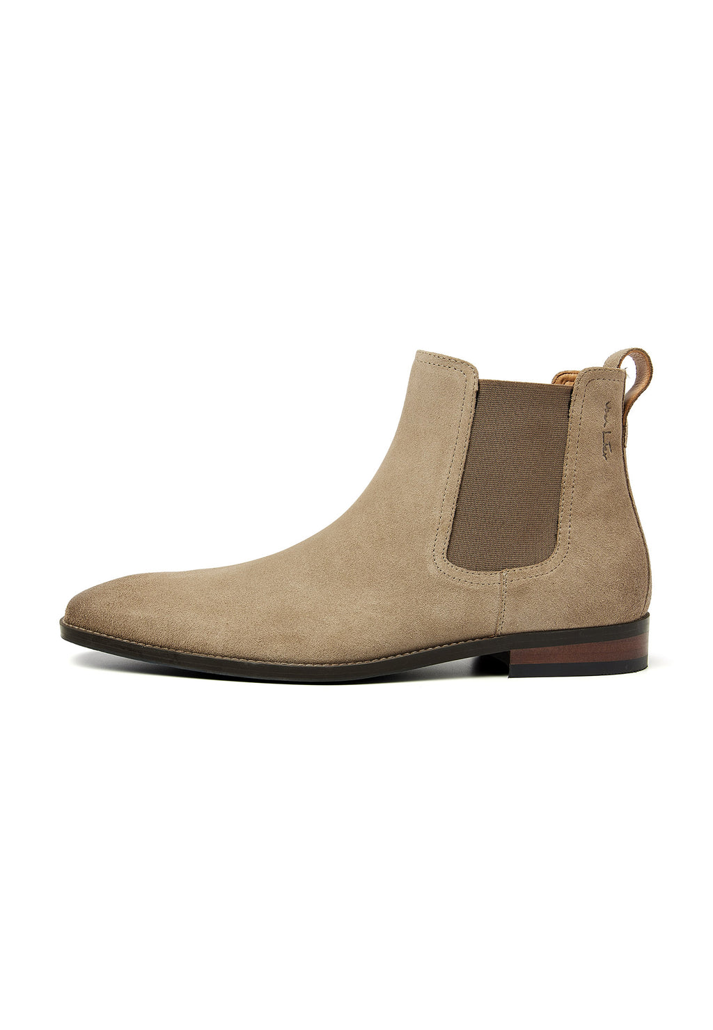 Taupe Wildleder Bregenz Chelsea Boot