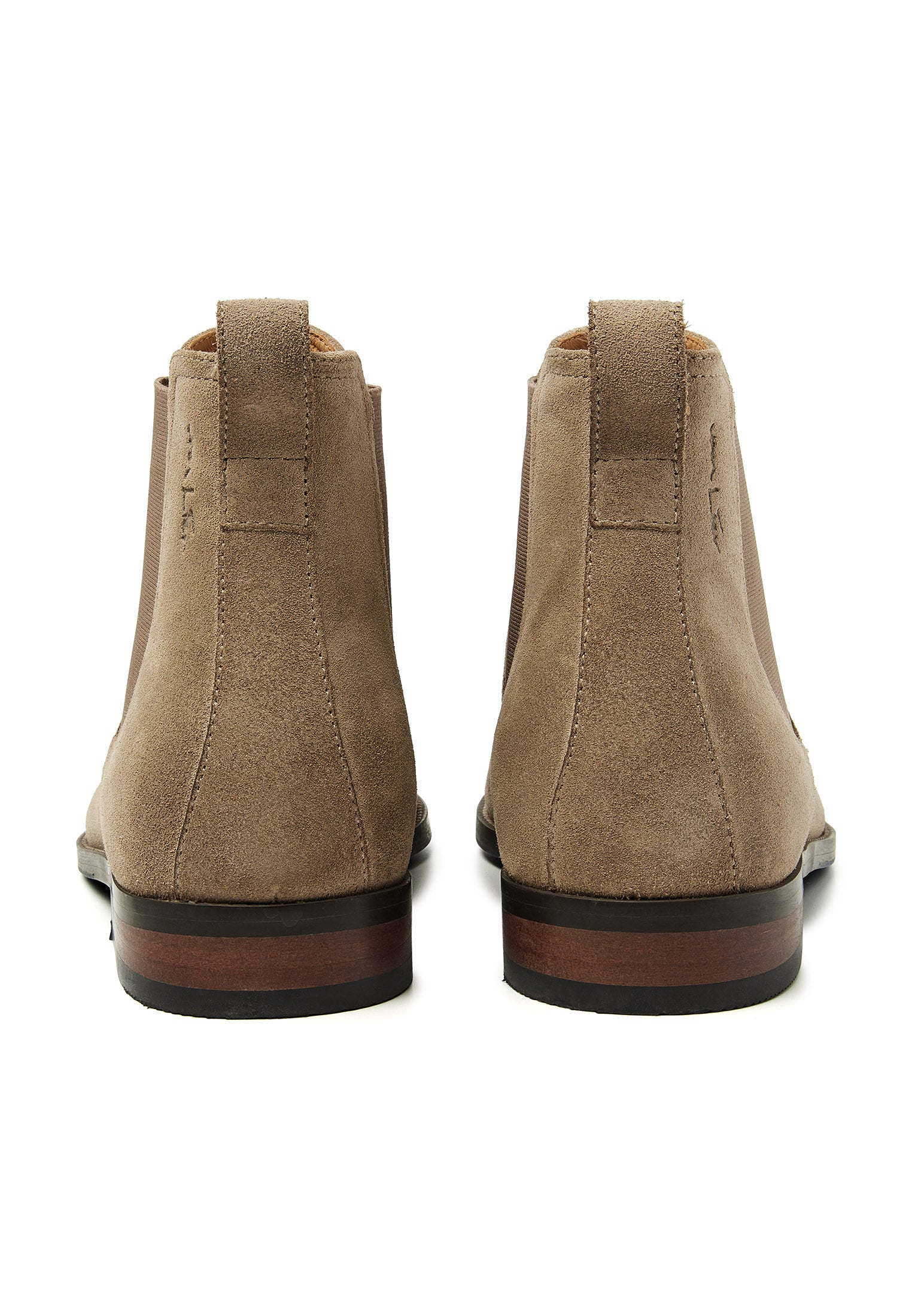 Taupe Wildleder Bregenz Chelsea Boot