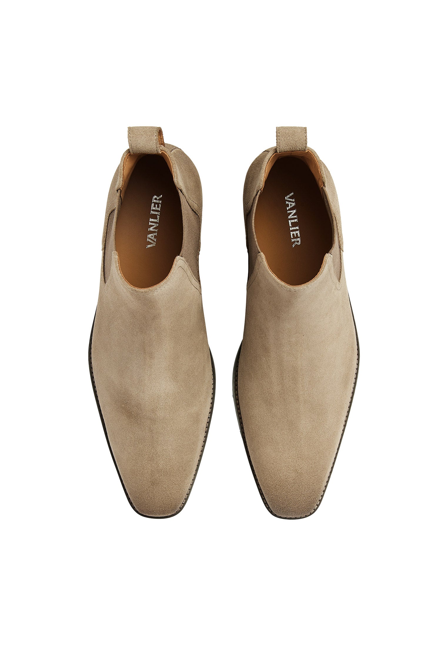 Taupe Wildleder Bregenz Chelsea Boot