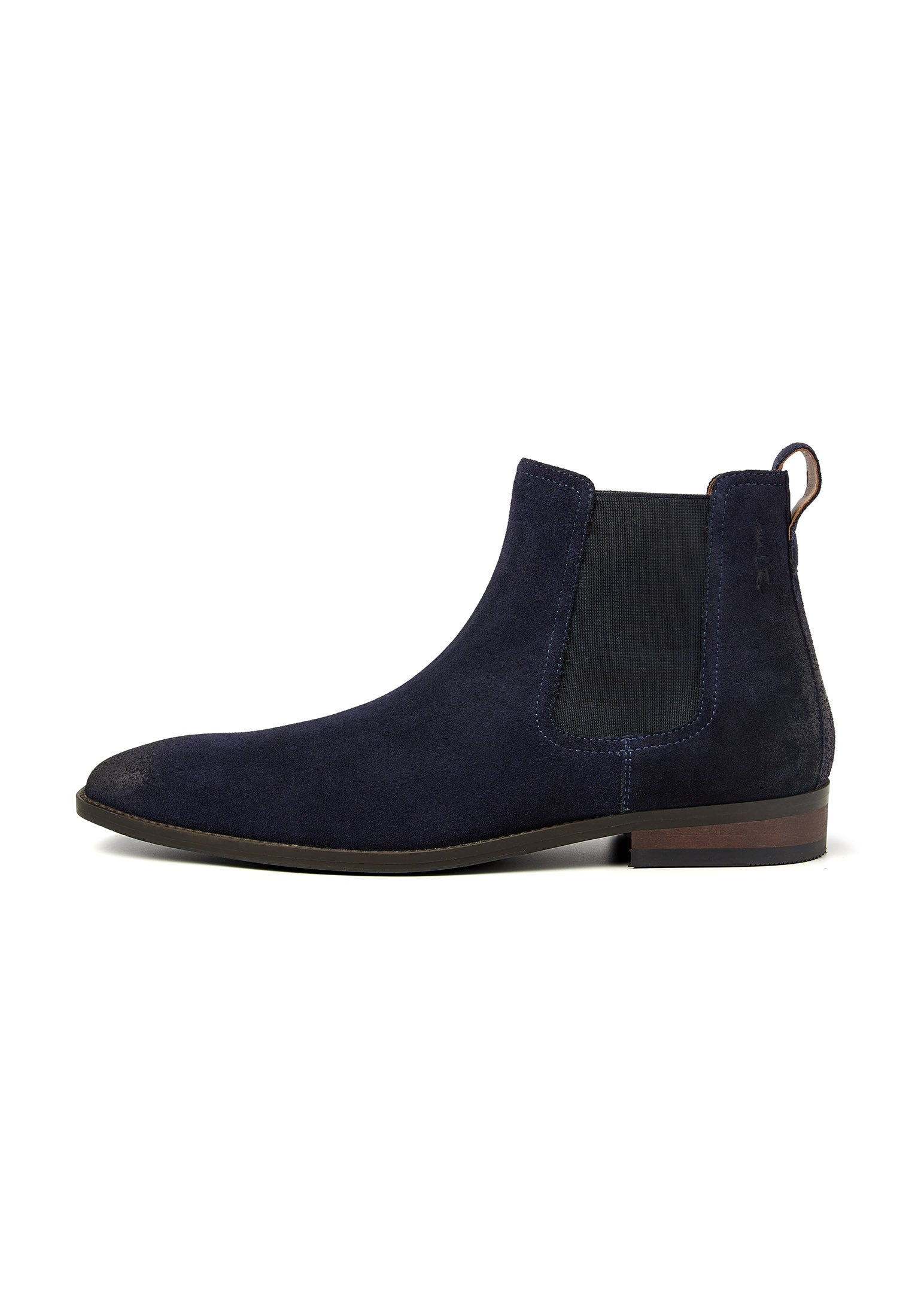 Navy Wildleder Bregenz Chelsea Boot