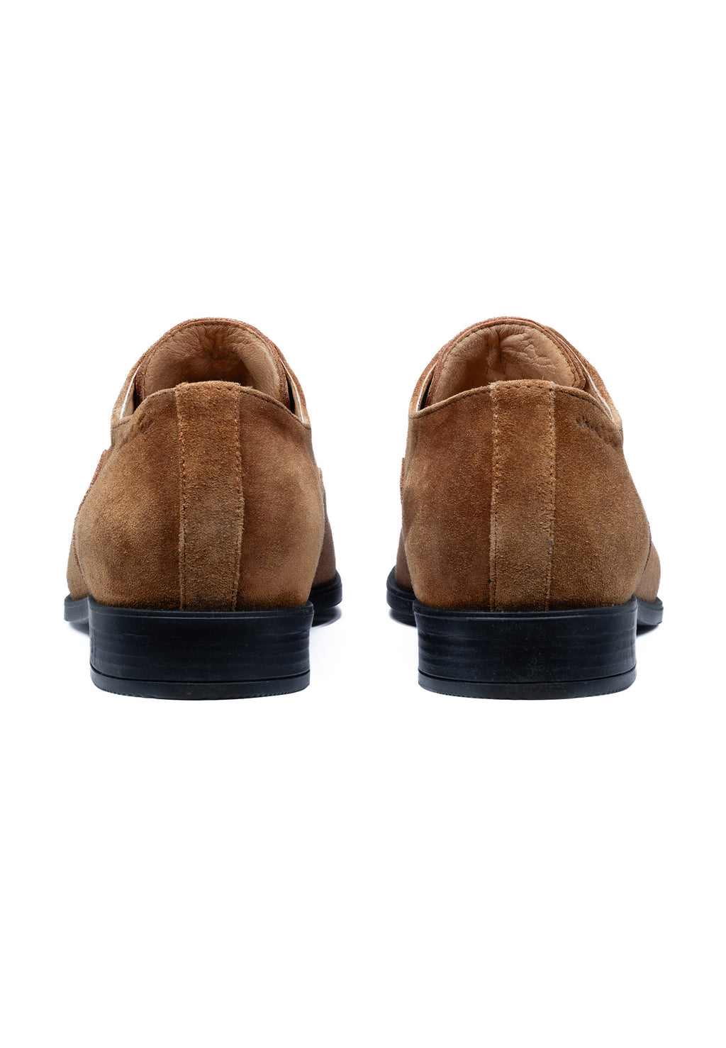 Cognac Wildleder Riva Schnürschuh