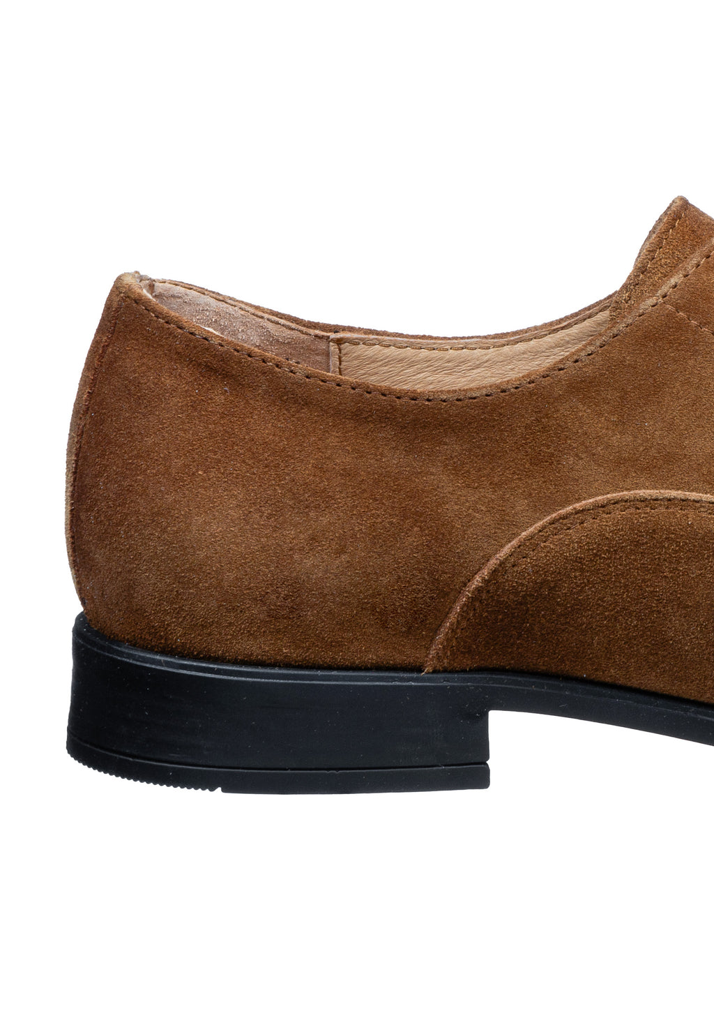 Cognac Wildleder Riva Schnürschuh