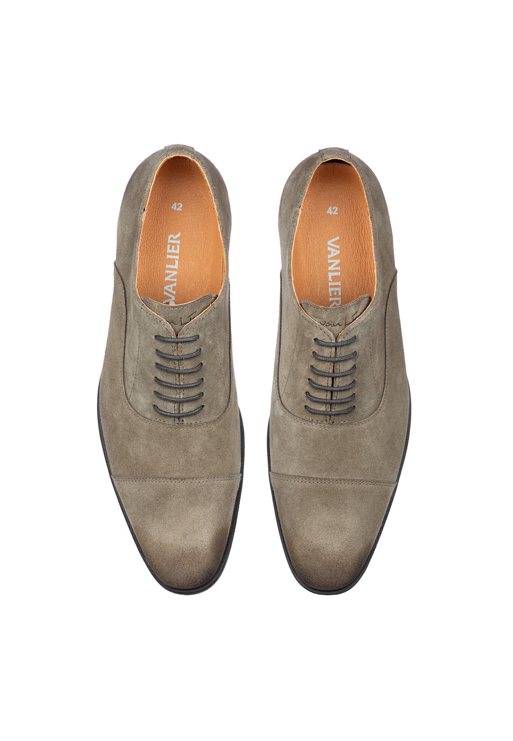 Taupe Wildleder Riva Loafer