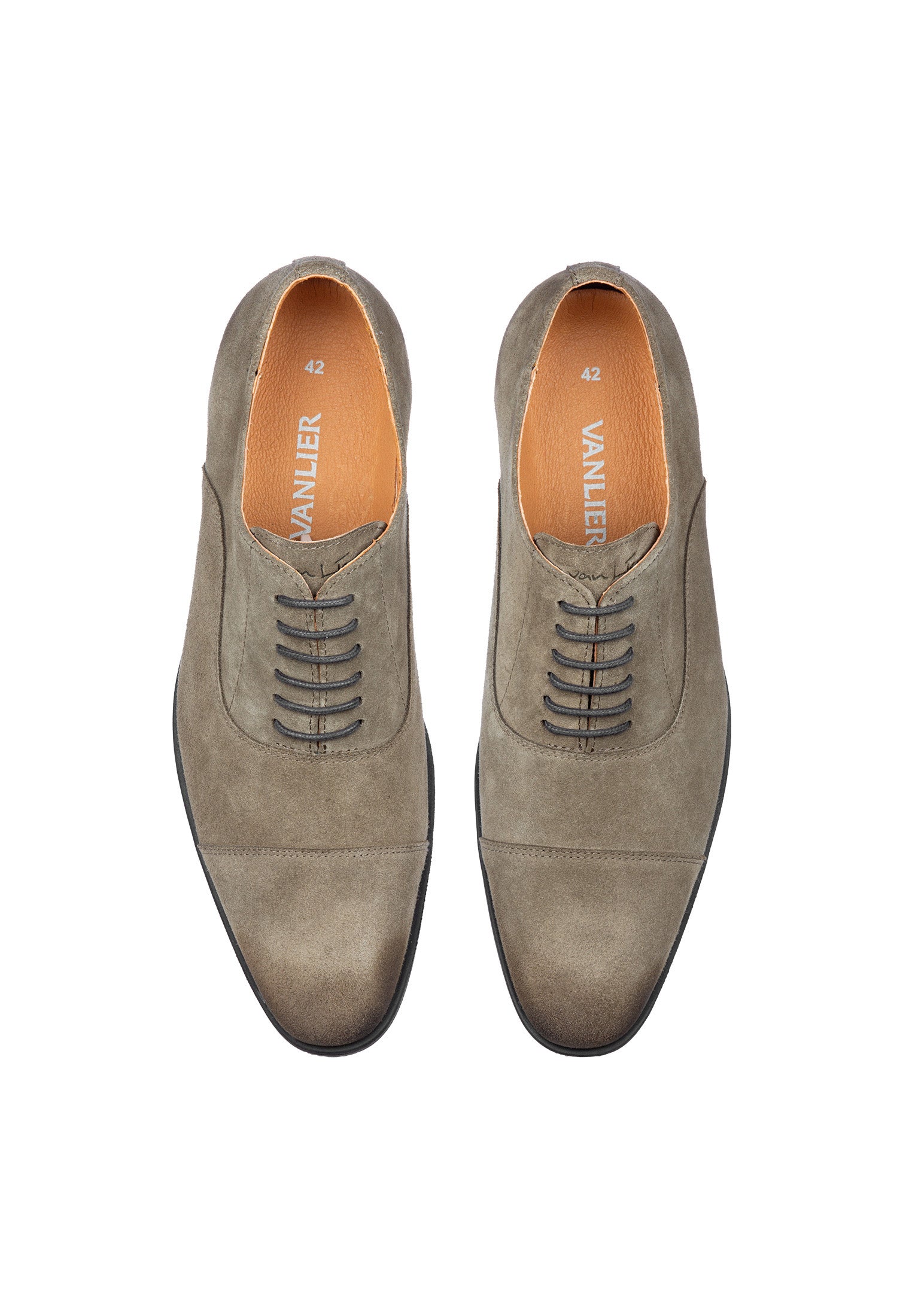 Taupe Wildleder Riva Loafer