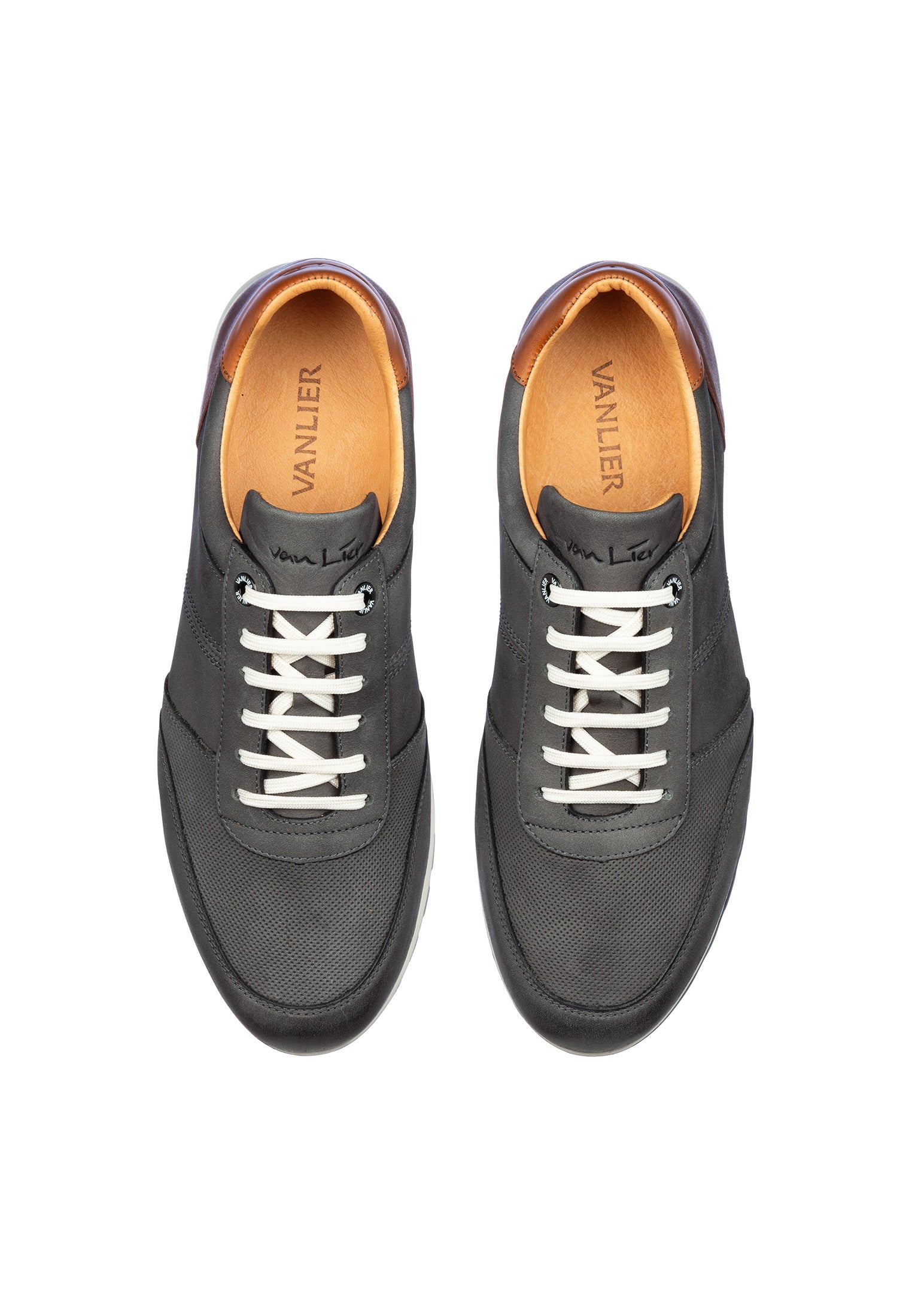 Anthrazitgrauer Nubuk-Loafer Anzano Sneaker