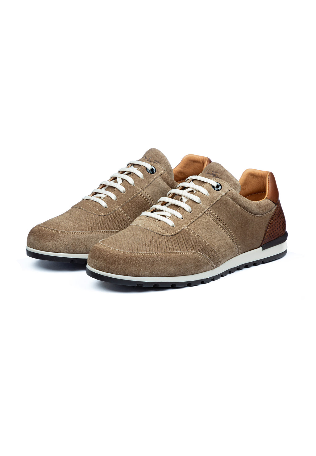 Taupe Wildleder Anzano Sneaker