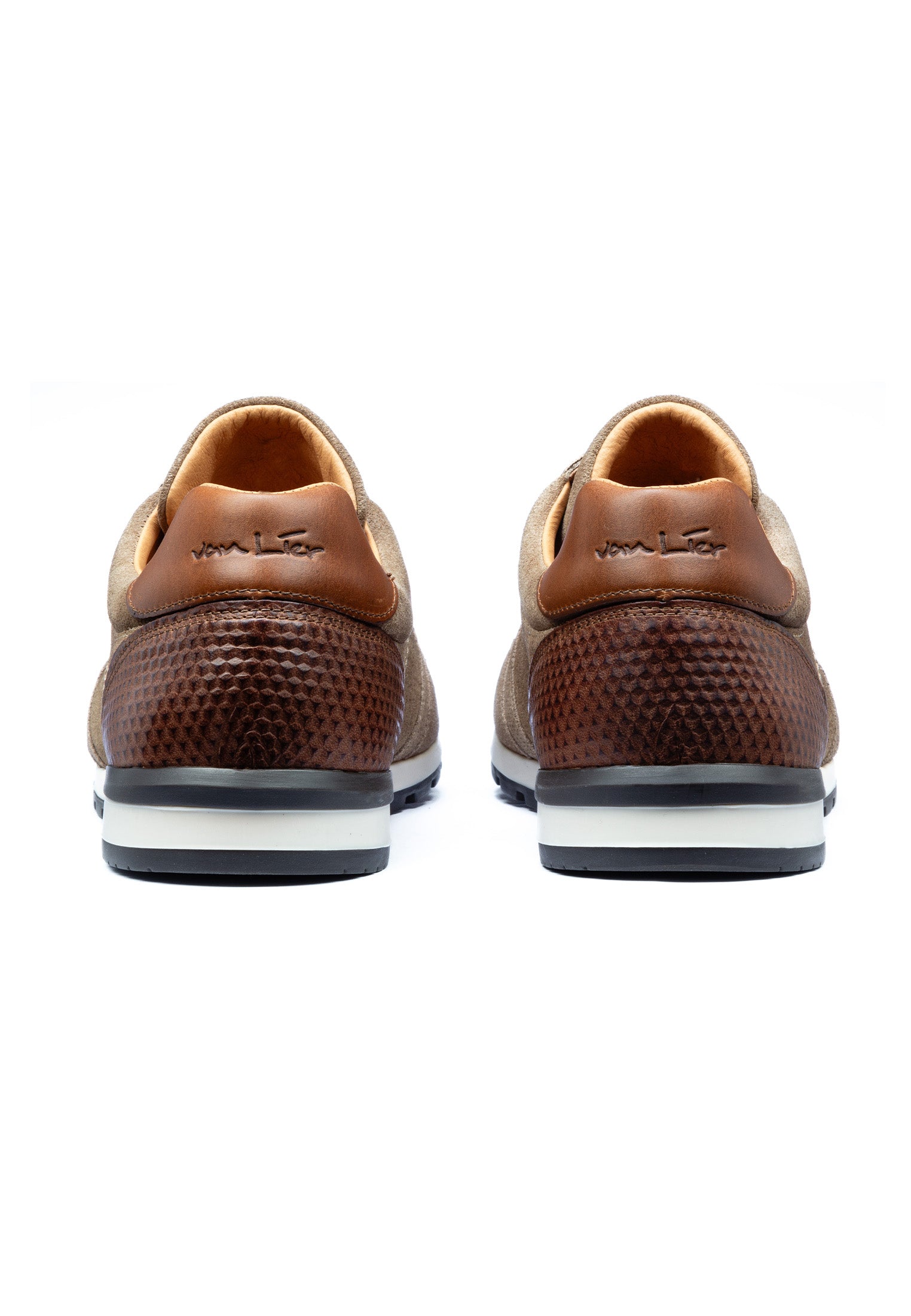 Taupe Wildleder Anzano Sneaker