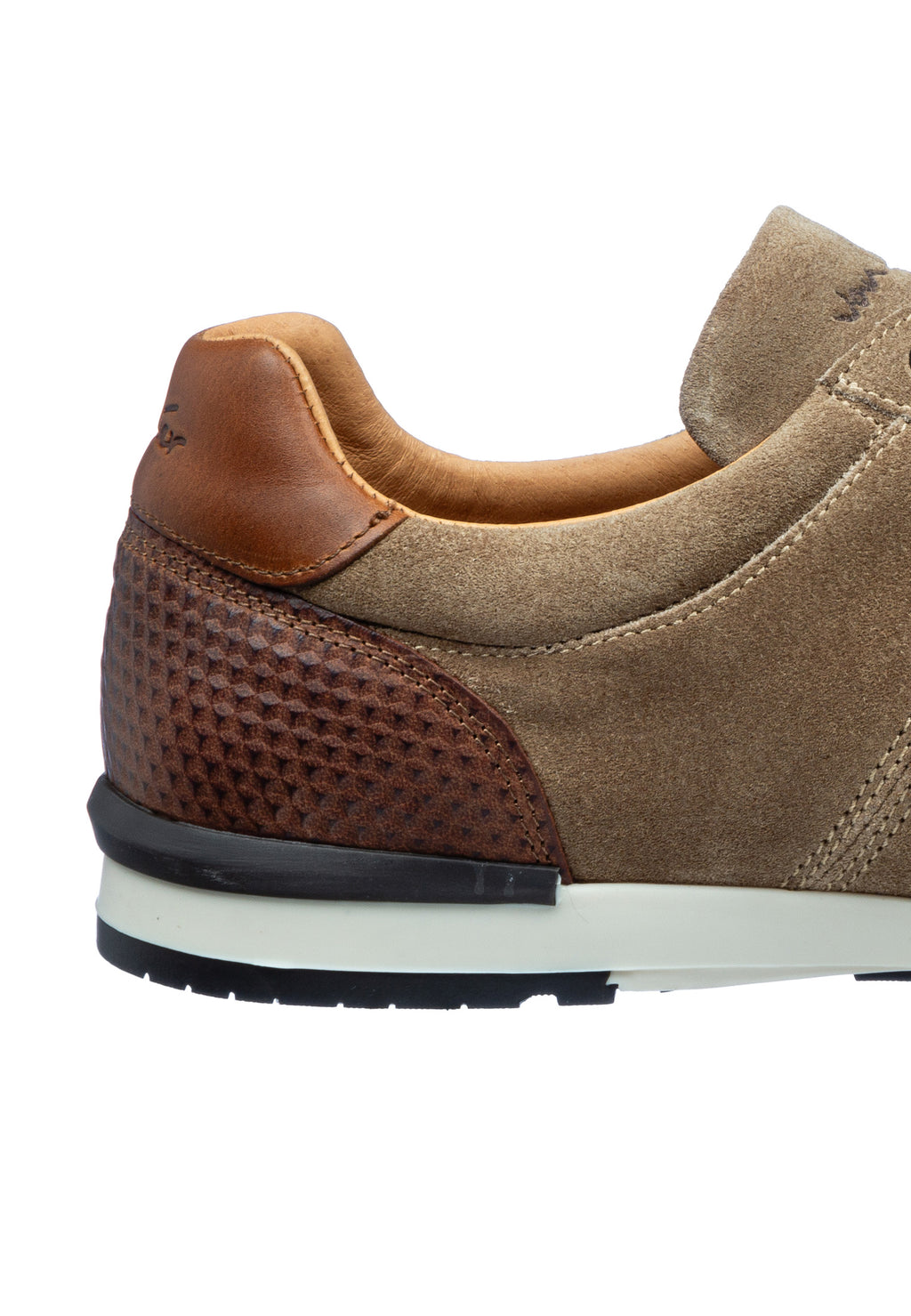 Taupe Wildleder Anzano Sneaker