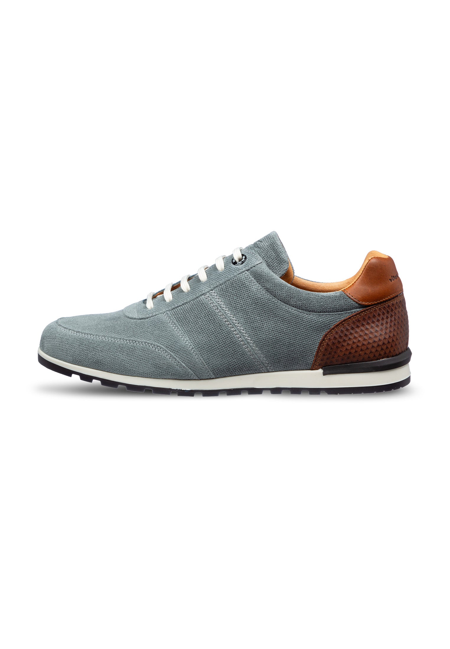 Graublaues Wildleder Loafer