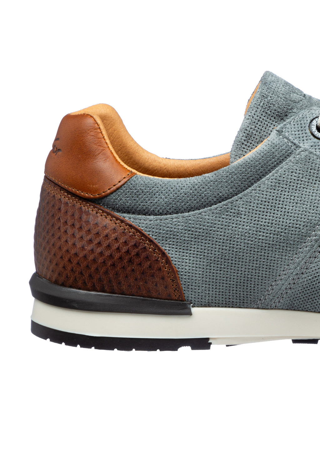 Graublaues Wildleder Loafer