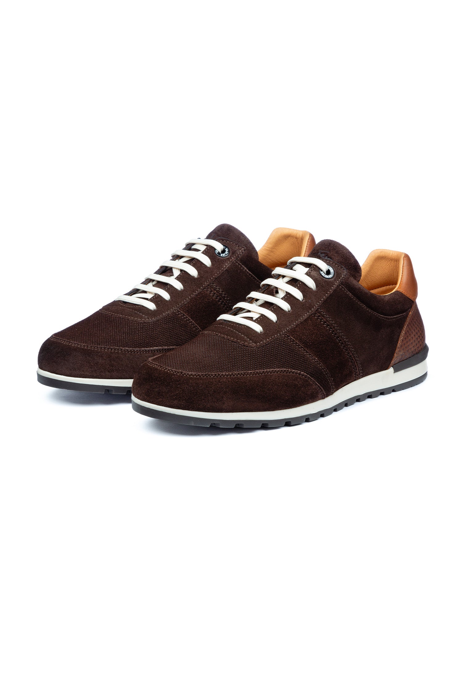 T-moro brauner Wildleder Loafer Sneaker