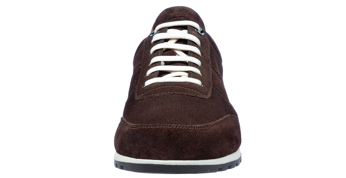 T-moro brauner Wildleder Loafer Sneaker