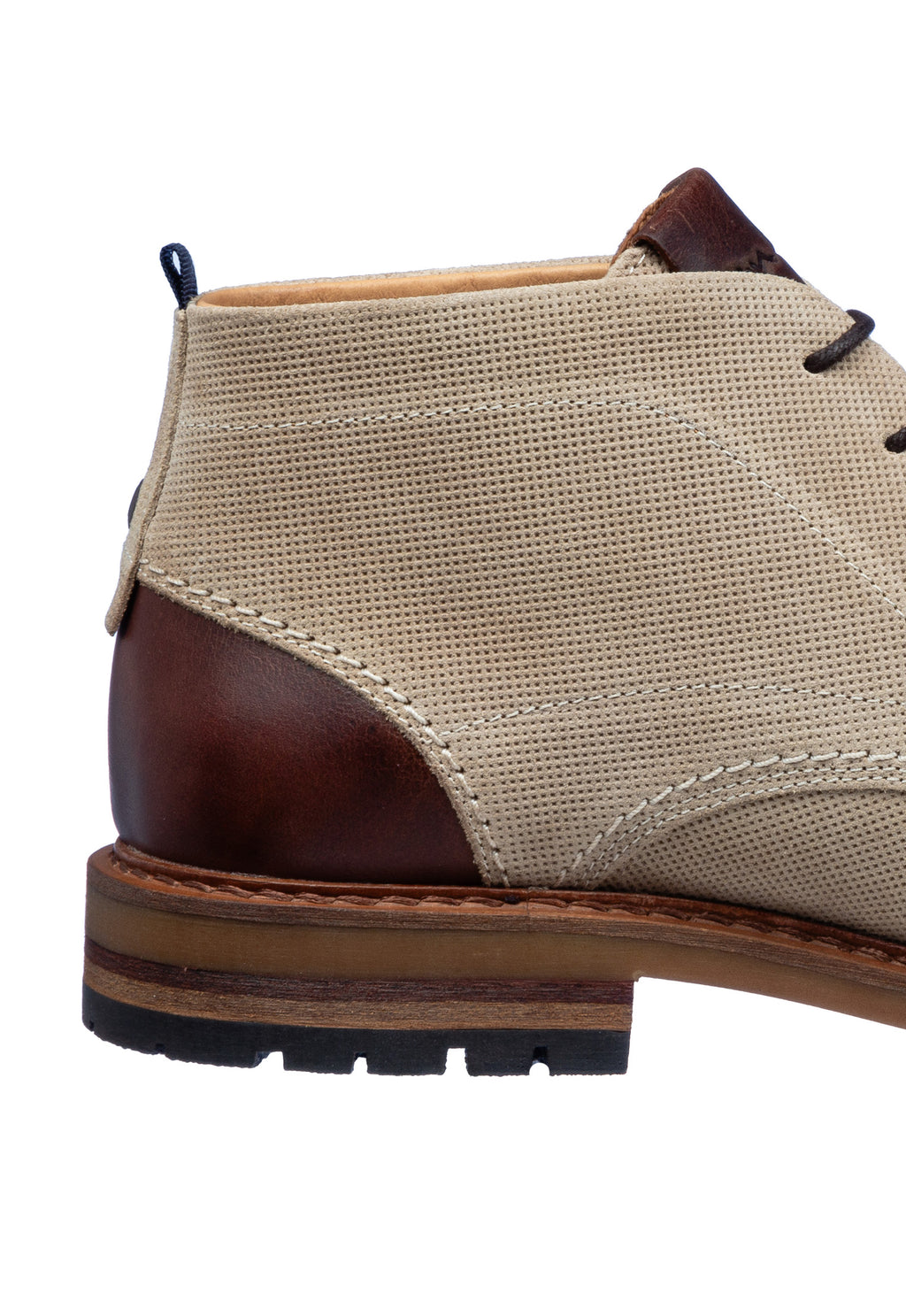 Hell taupe Wildleder Dino Schnürschuh