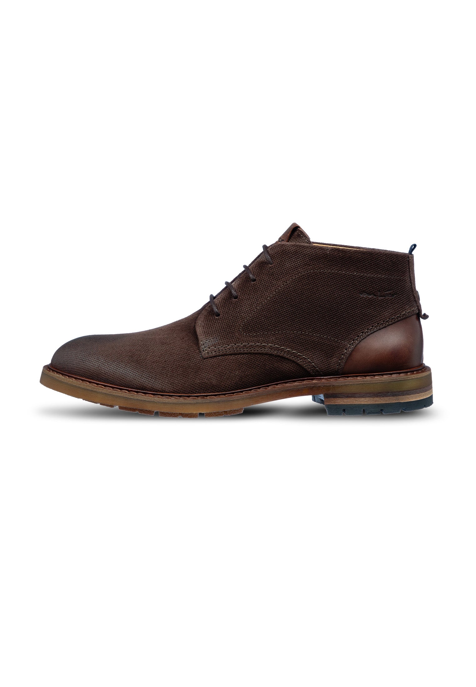 T-moro braune Wildleder Dino halbhohe Schnürschuhe