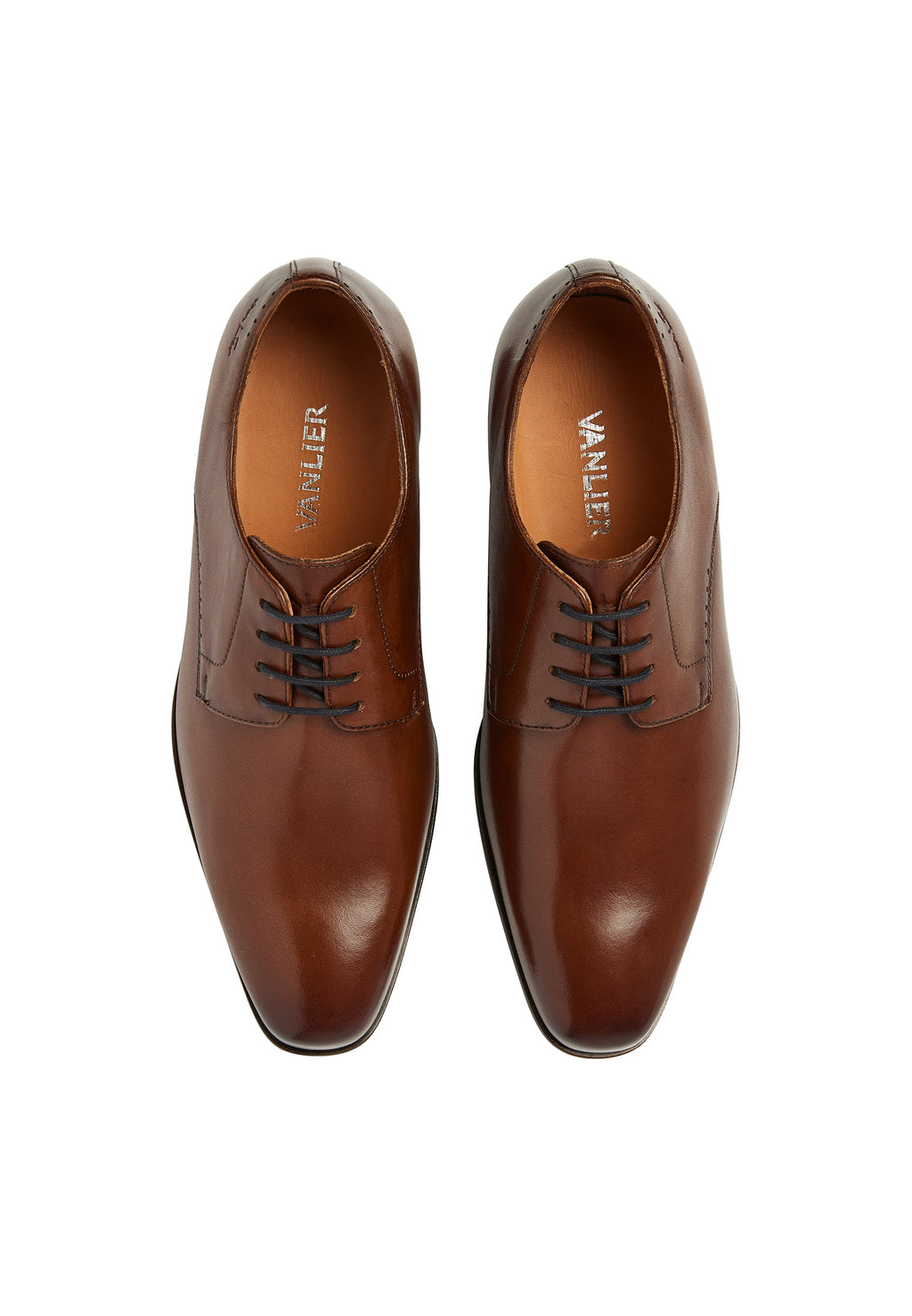 Cognac Loafer Santorini Schnürschuh