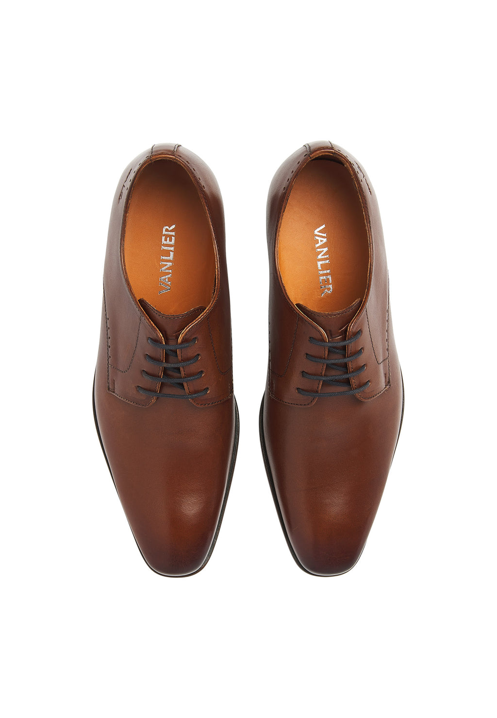 Cognac Loafer Santorini Schnürschuh