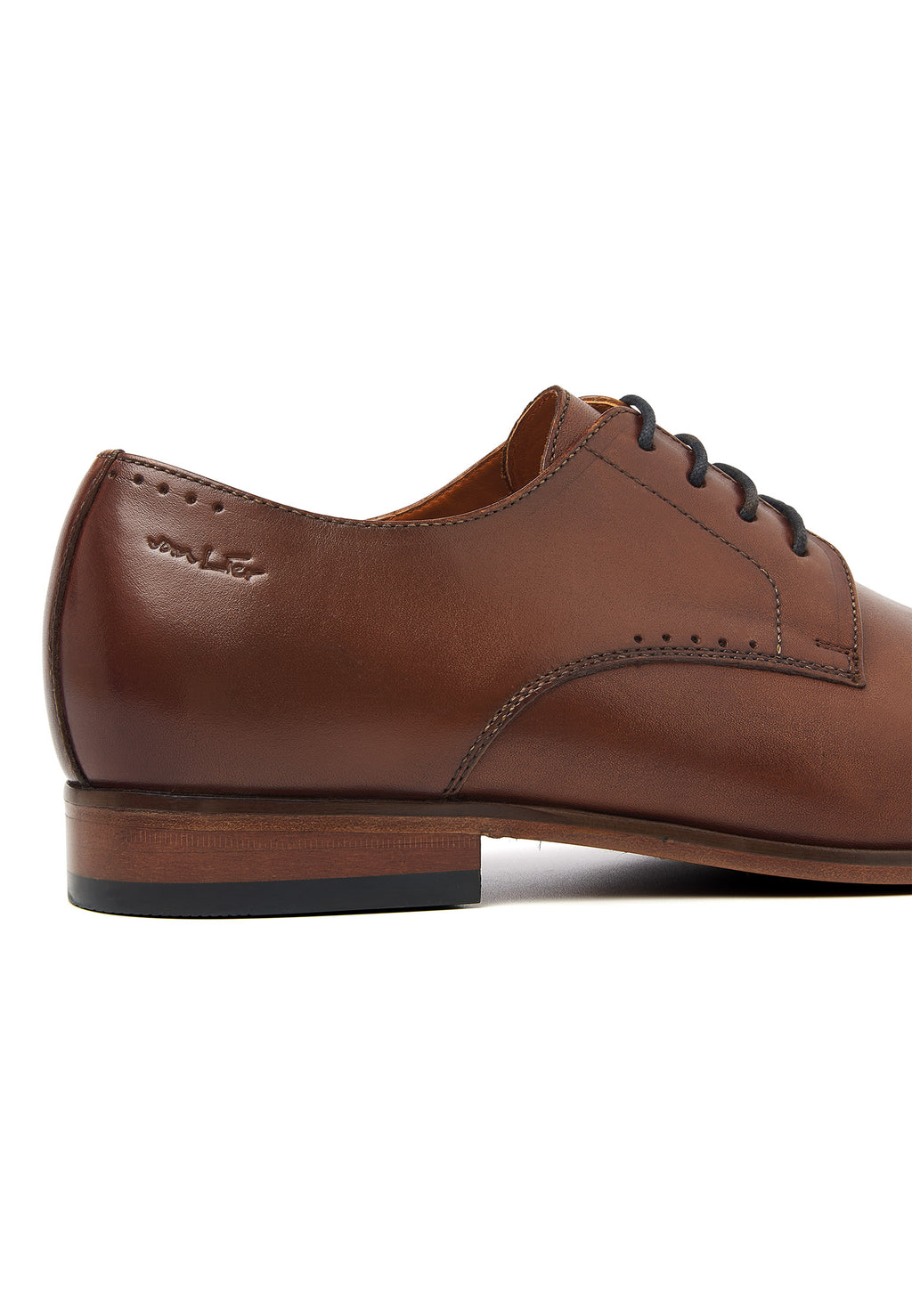 Cognac Glattleder Hercules Schnürschuh