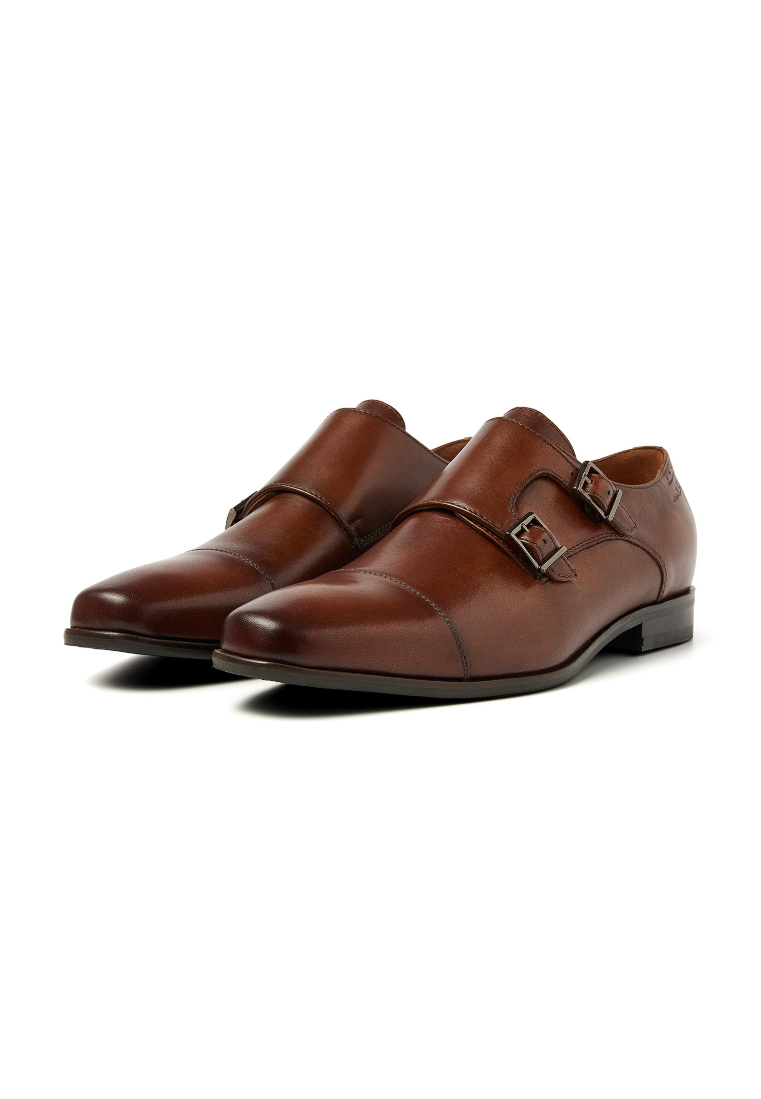 Cognac Loafer Santorini Schnallenschuh