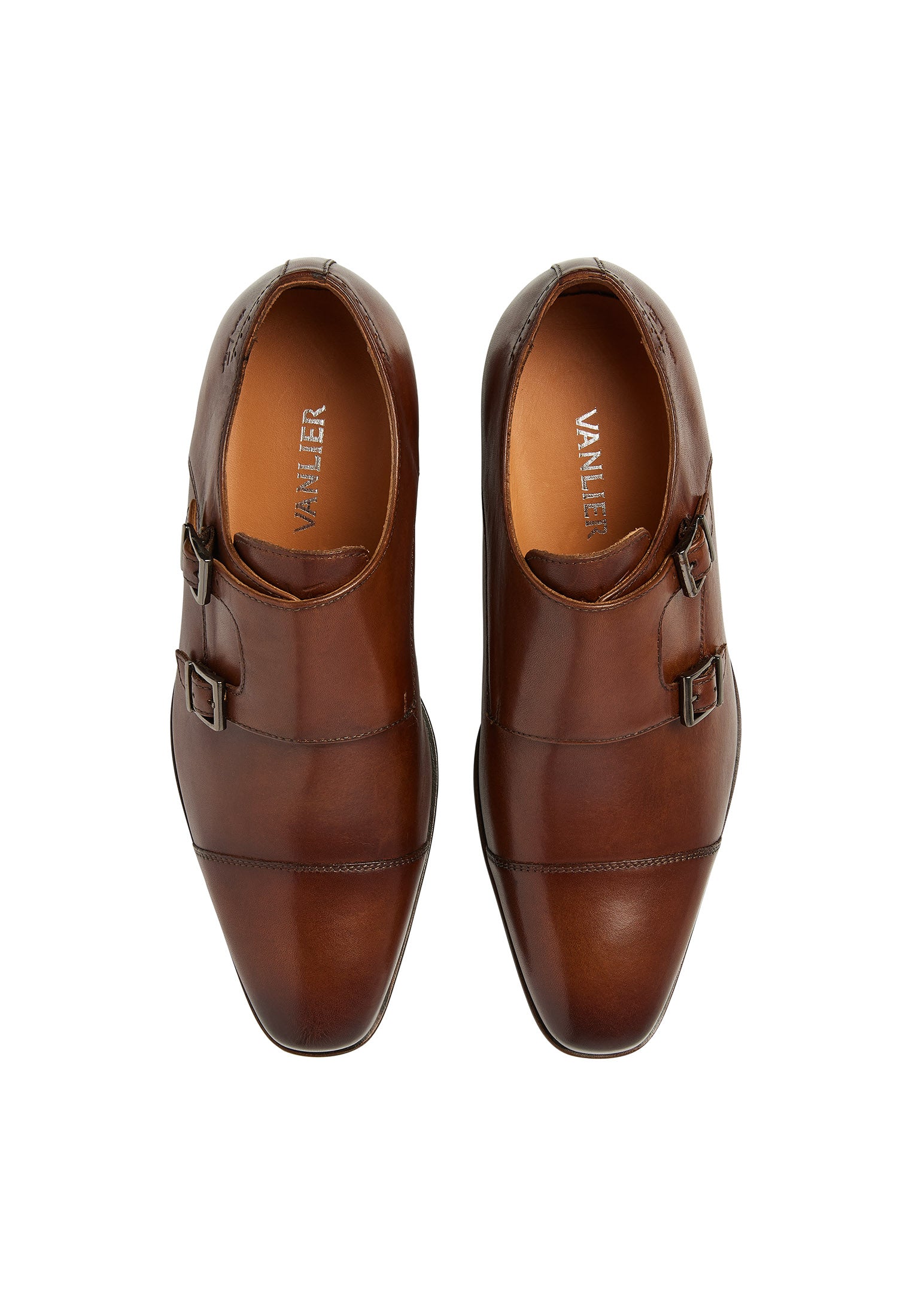 Cognac Loafer Santorini Schnallenschuh