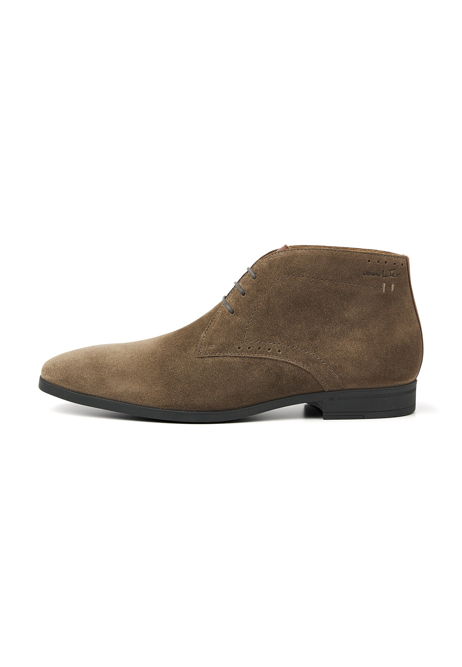 Taupe Wildleder Portofino Loafer
