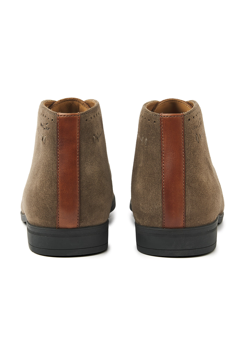 Taupe Wildleder Portofino Loafer
