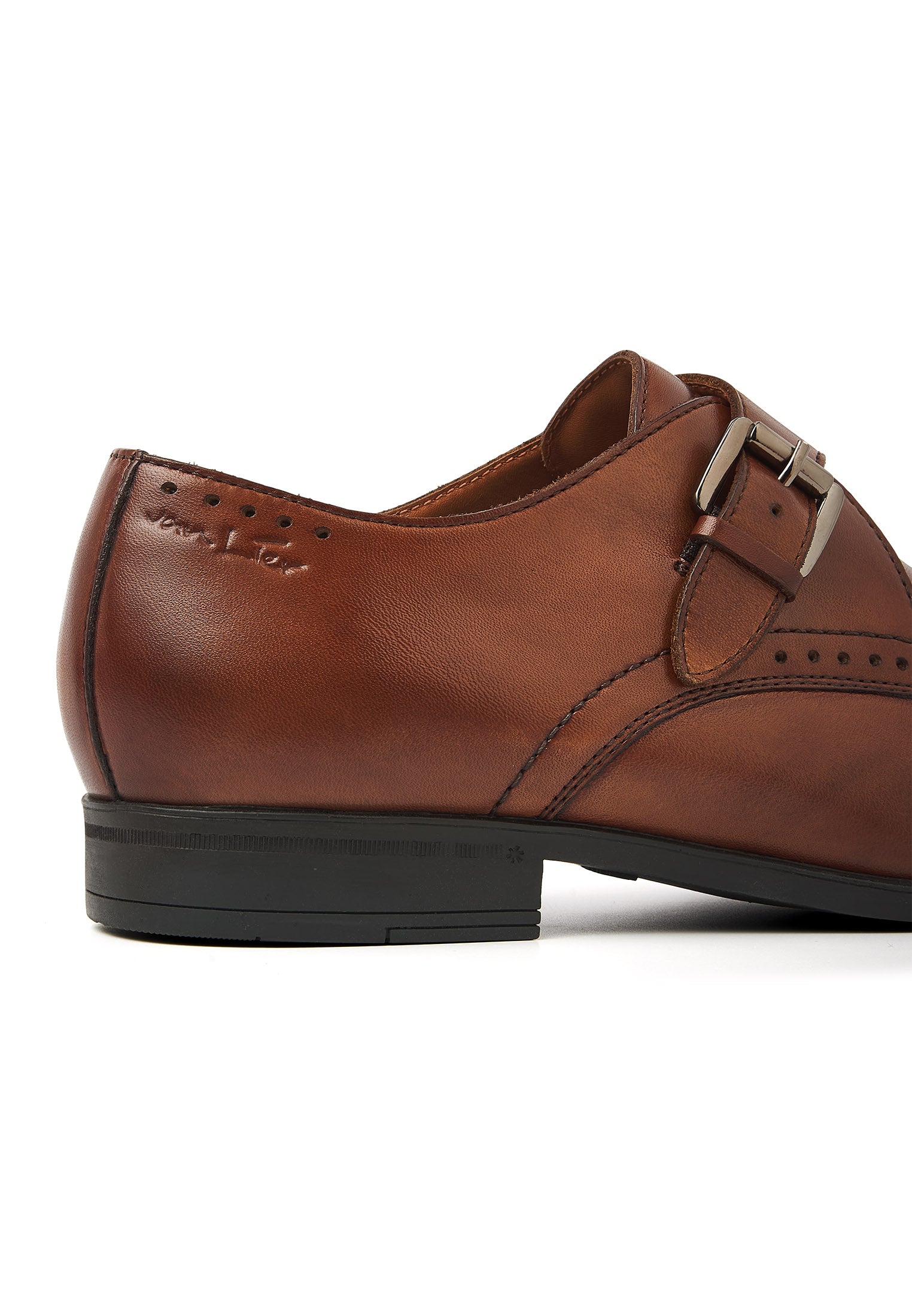 Cognac Loafer mit Portofino Schnalle